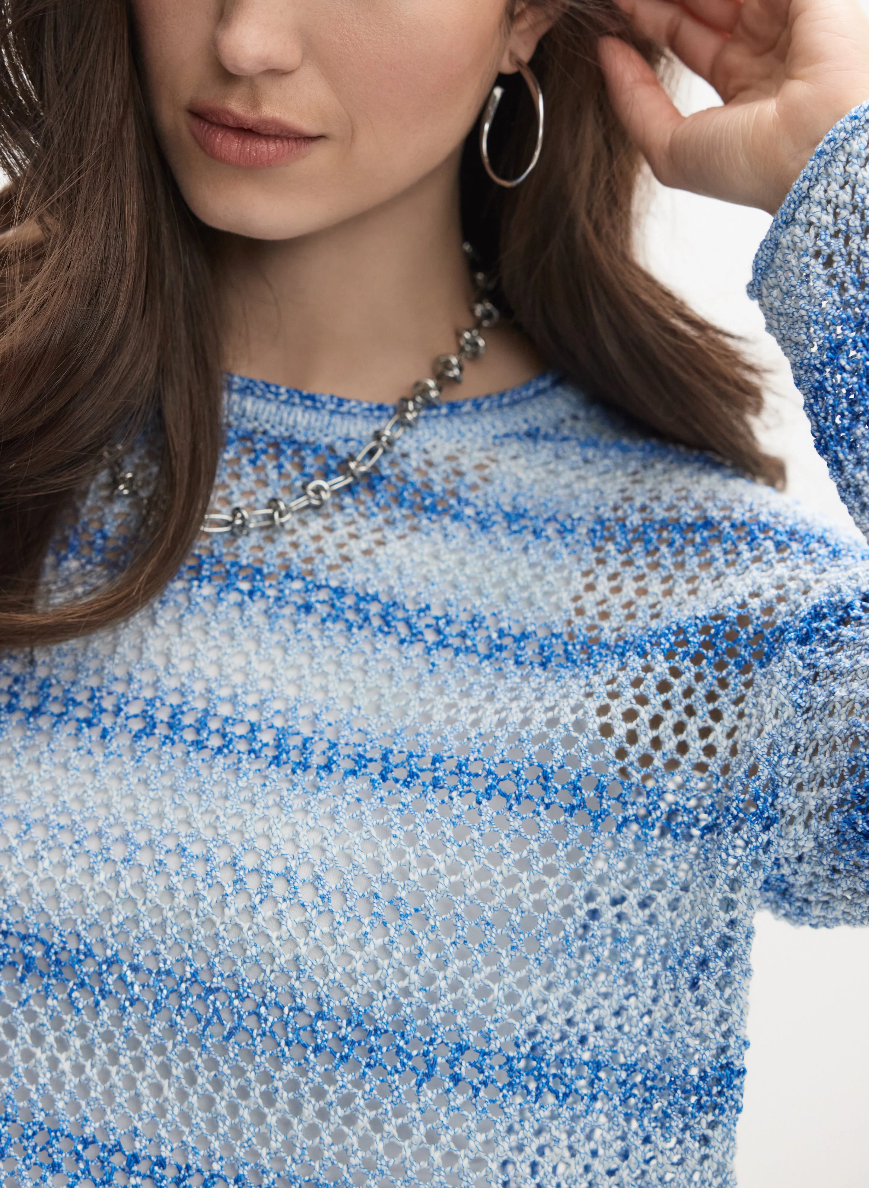 Stripe Knit Sweater sold by Melanie Lyne product image thumbnail 2