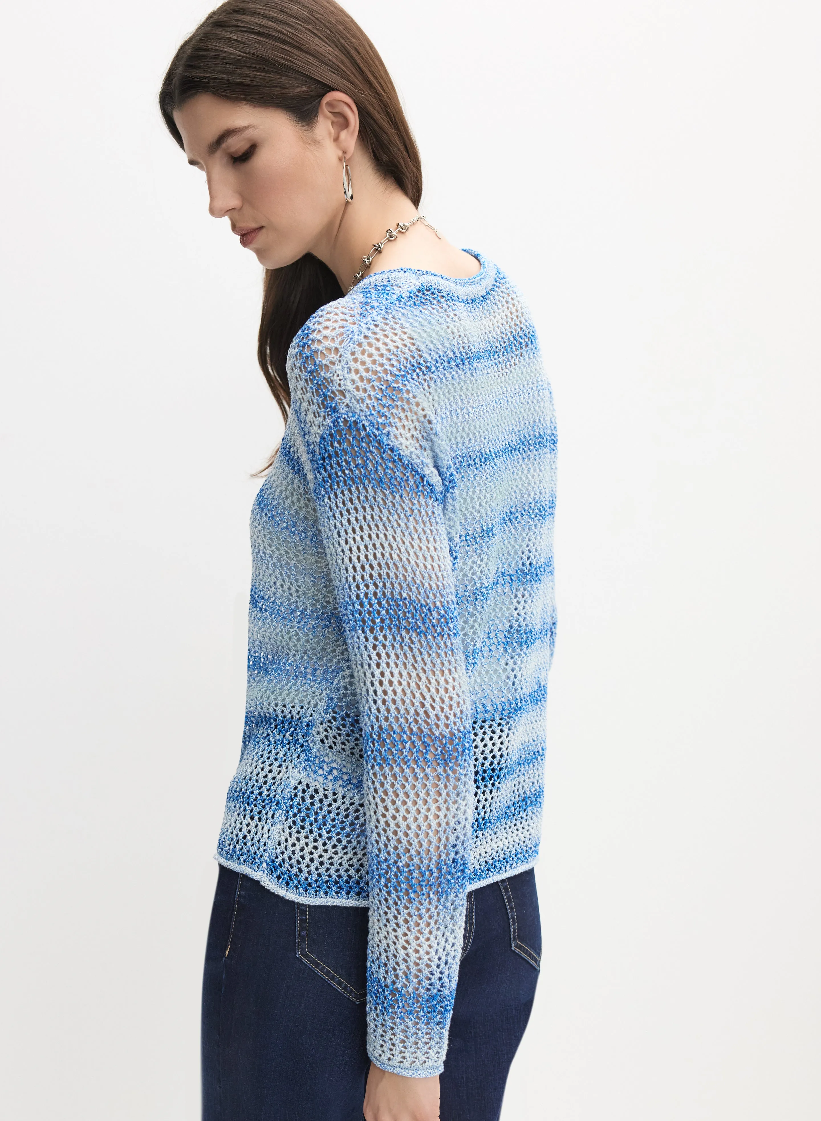 Stripe Knit Sweater sold by Melanie Lyne product image thumbnail 4