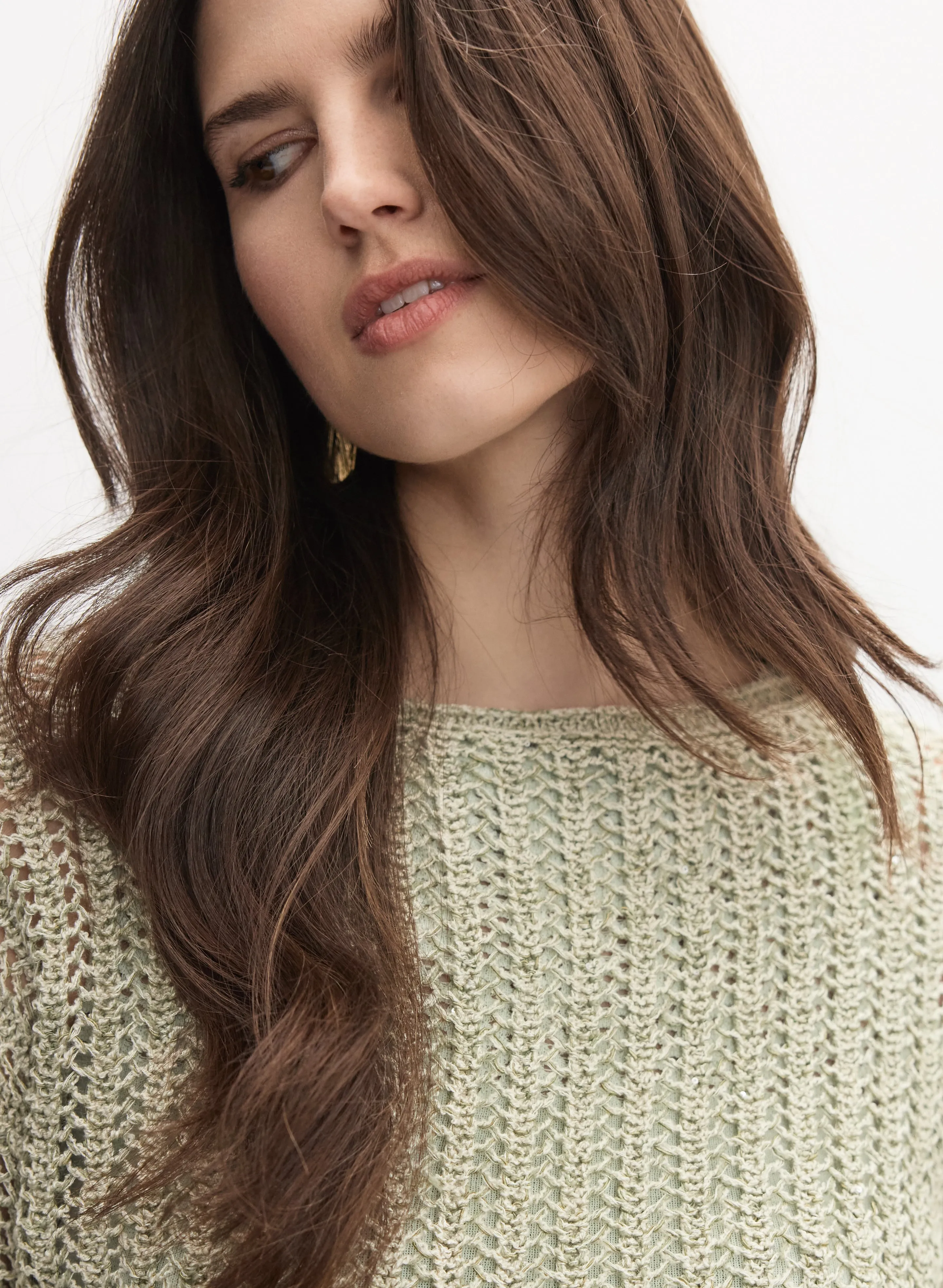 Open Knit Sweater sold by Melanie Lyne product image thumbnail 2