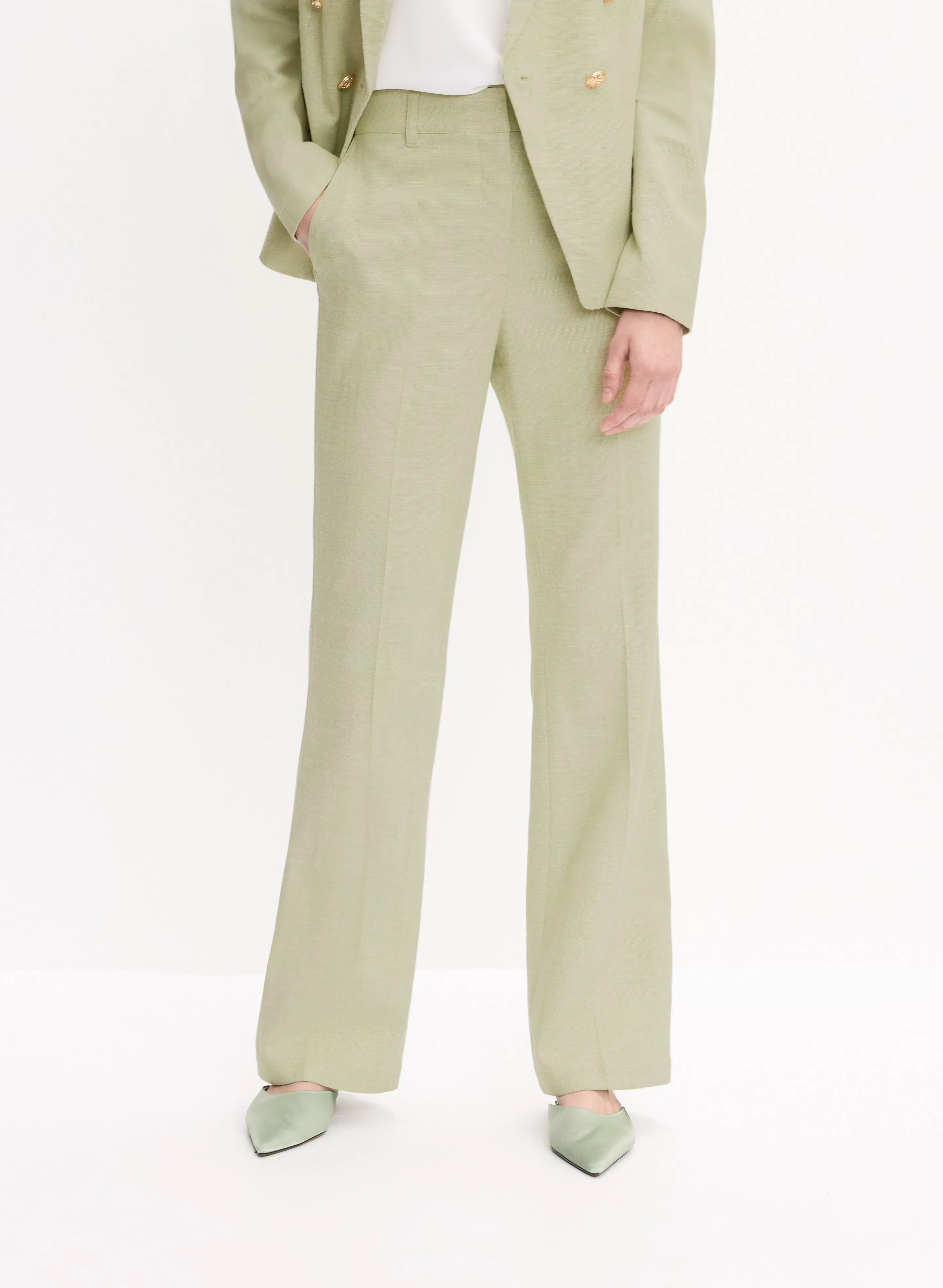 Soho Wide-Leg Pants sold by Melanie Lyne