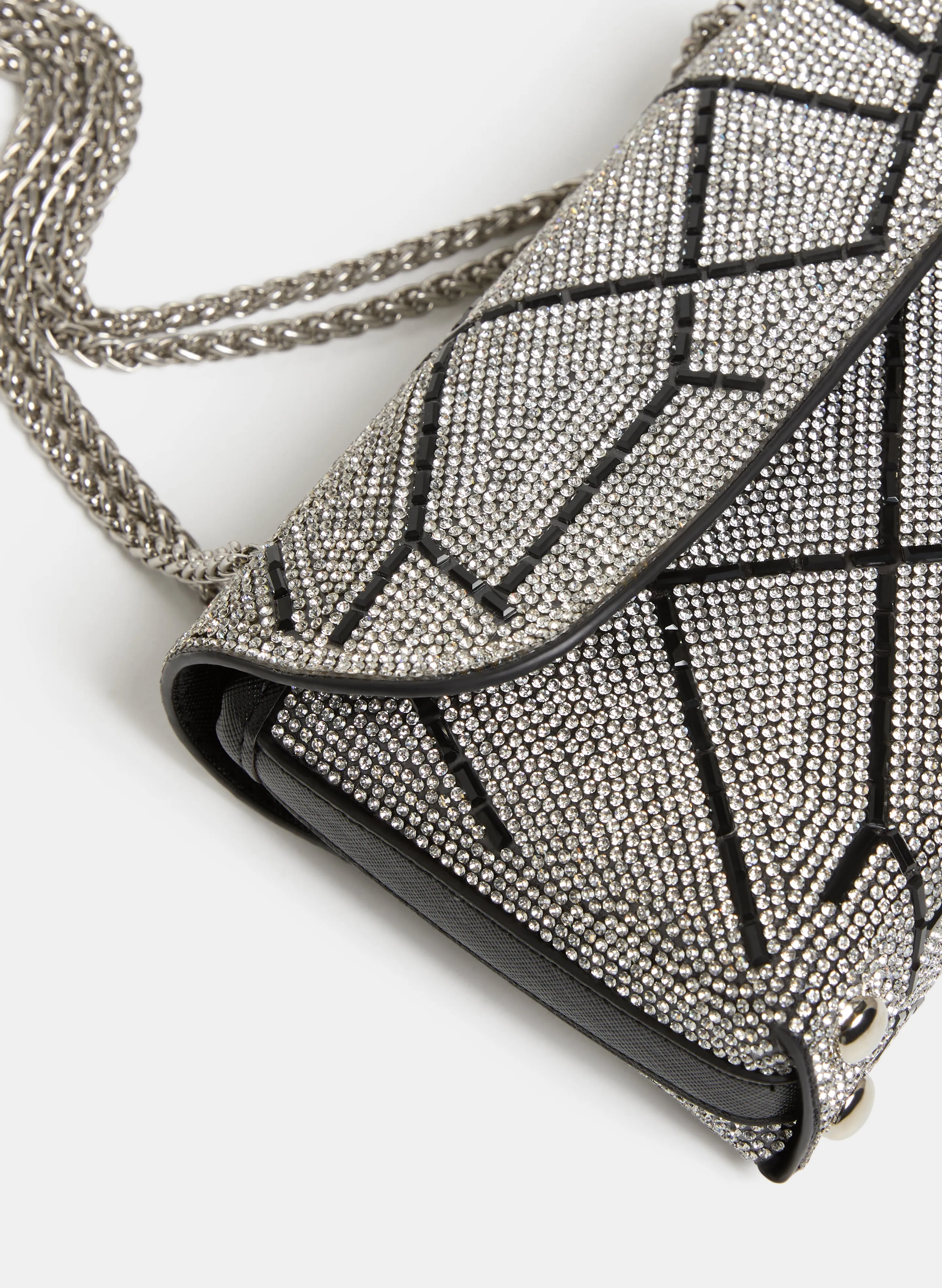 Crystal Embellished Clutch sold by Melanie Lyne product image thumbnail 2