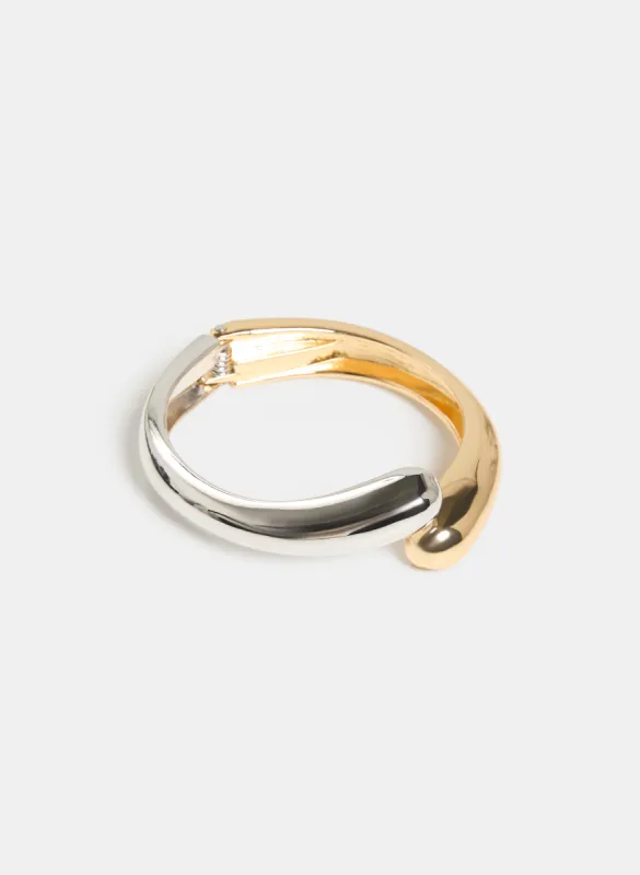 Two-Tone Bangle Bracelet sold by Melanie Lyne