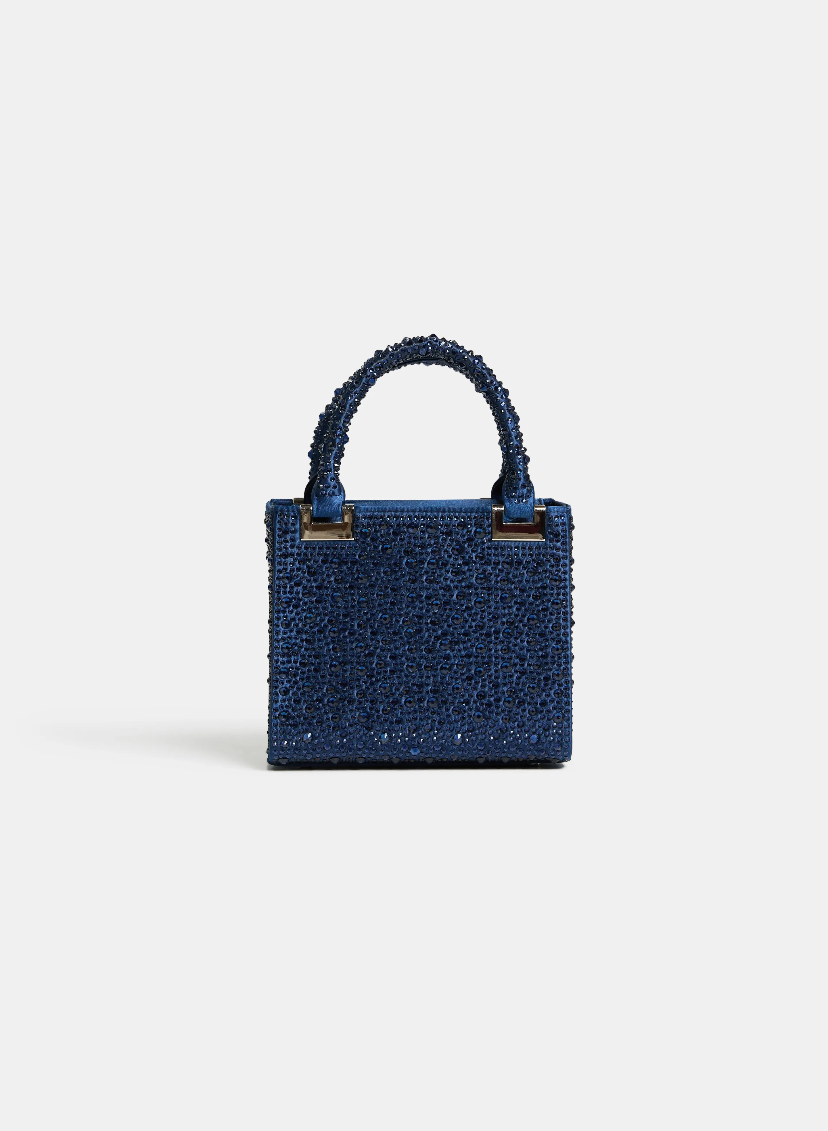 Crystal Embellished Box Clutch sold by Melanie Lyne