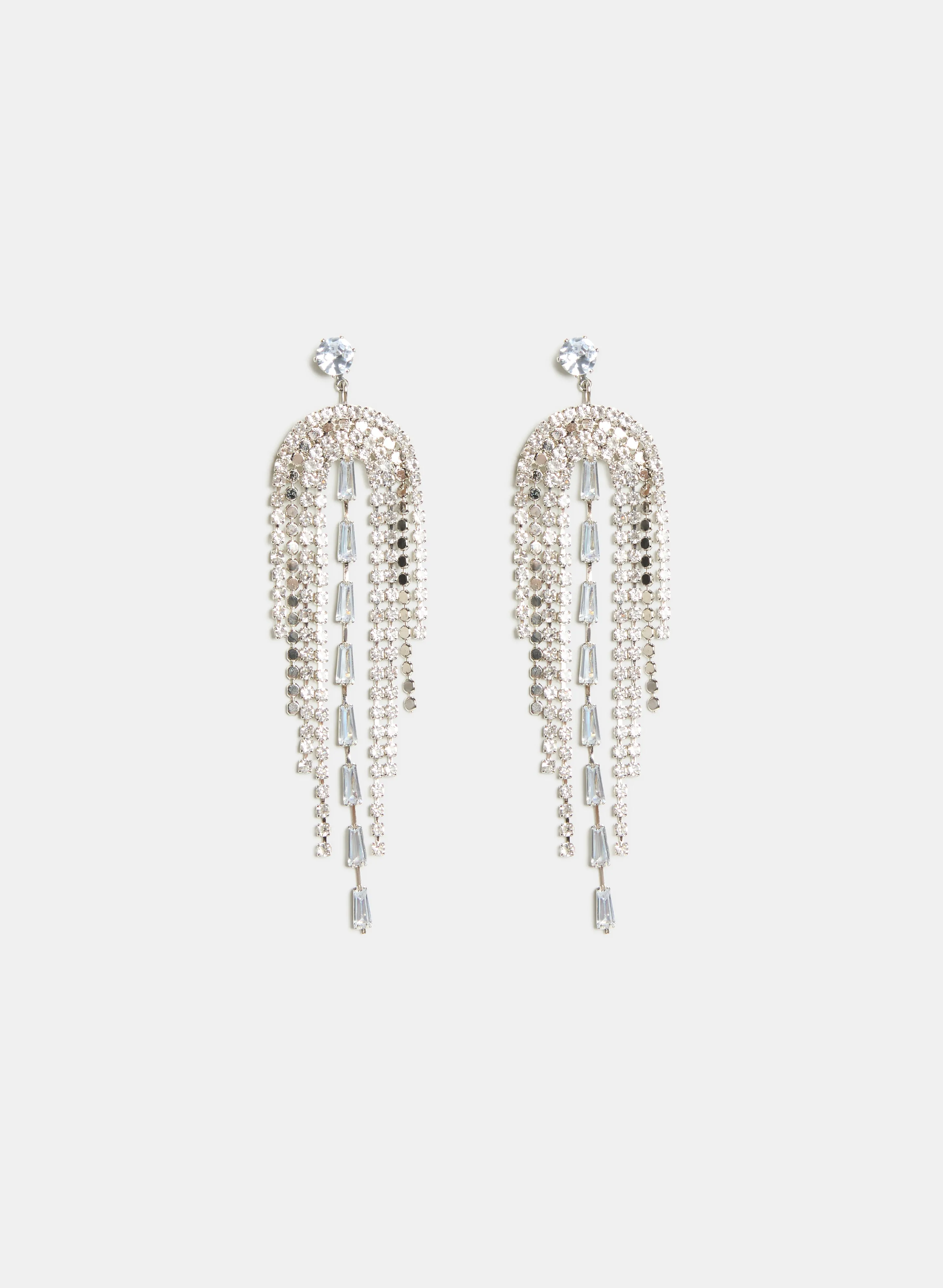 Rhinestone Cascade Earrings sold by Melanie Lyne