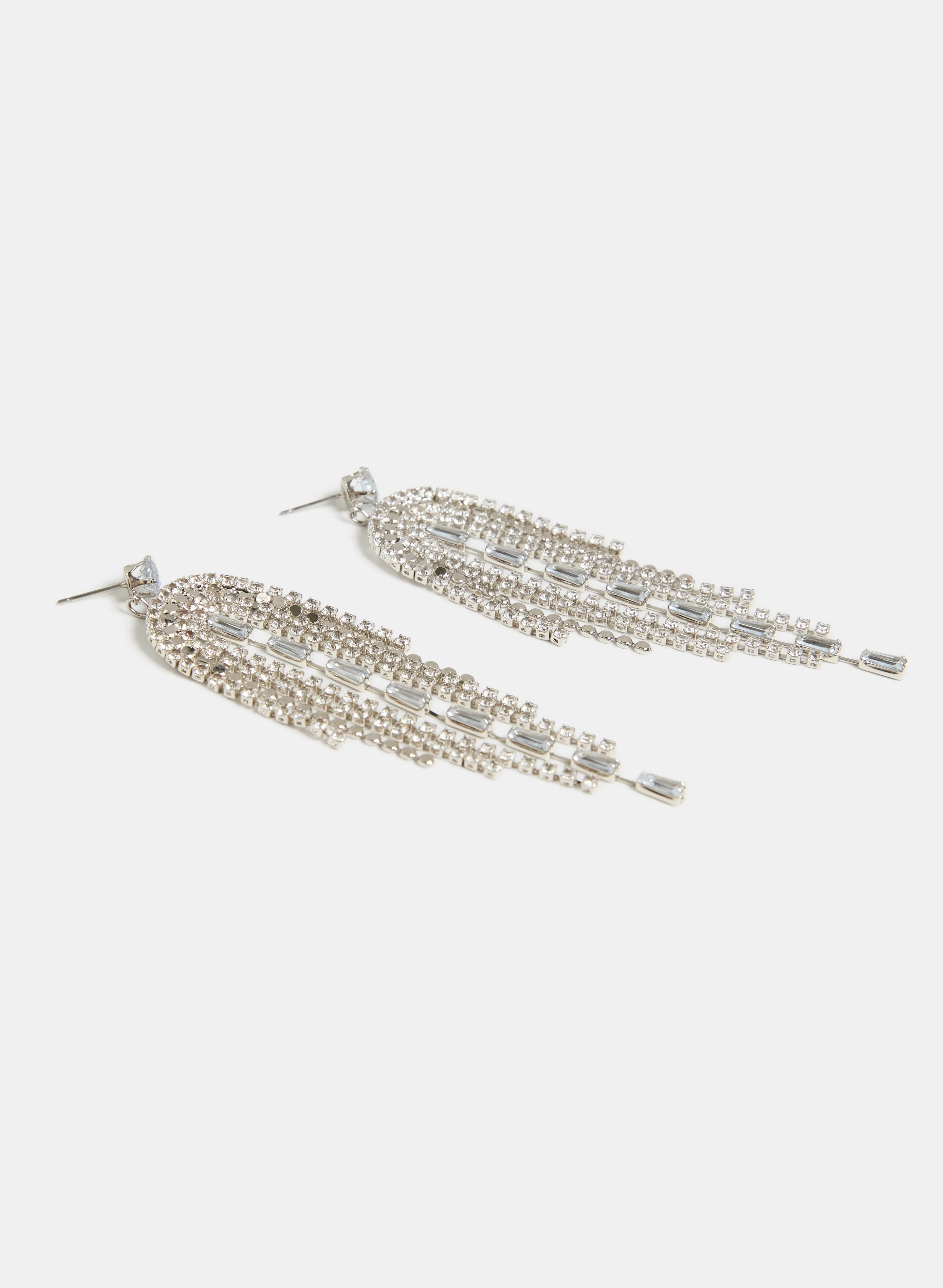 Rhinestone Cascade Earrings sold by Melanie Lyne product image thumbnail 3