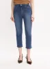 Braided Waist Trim Denim Capris sold by Melanie Lyne