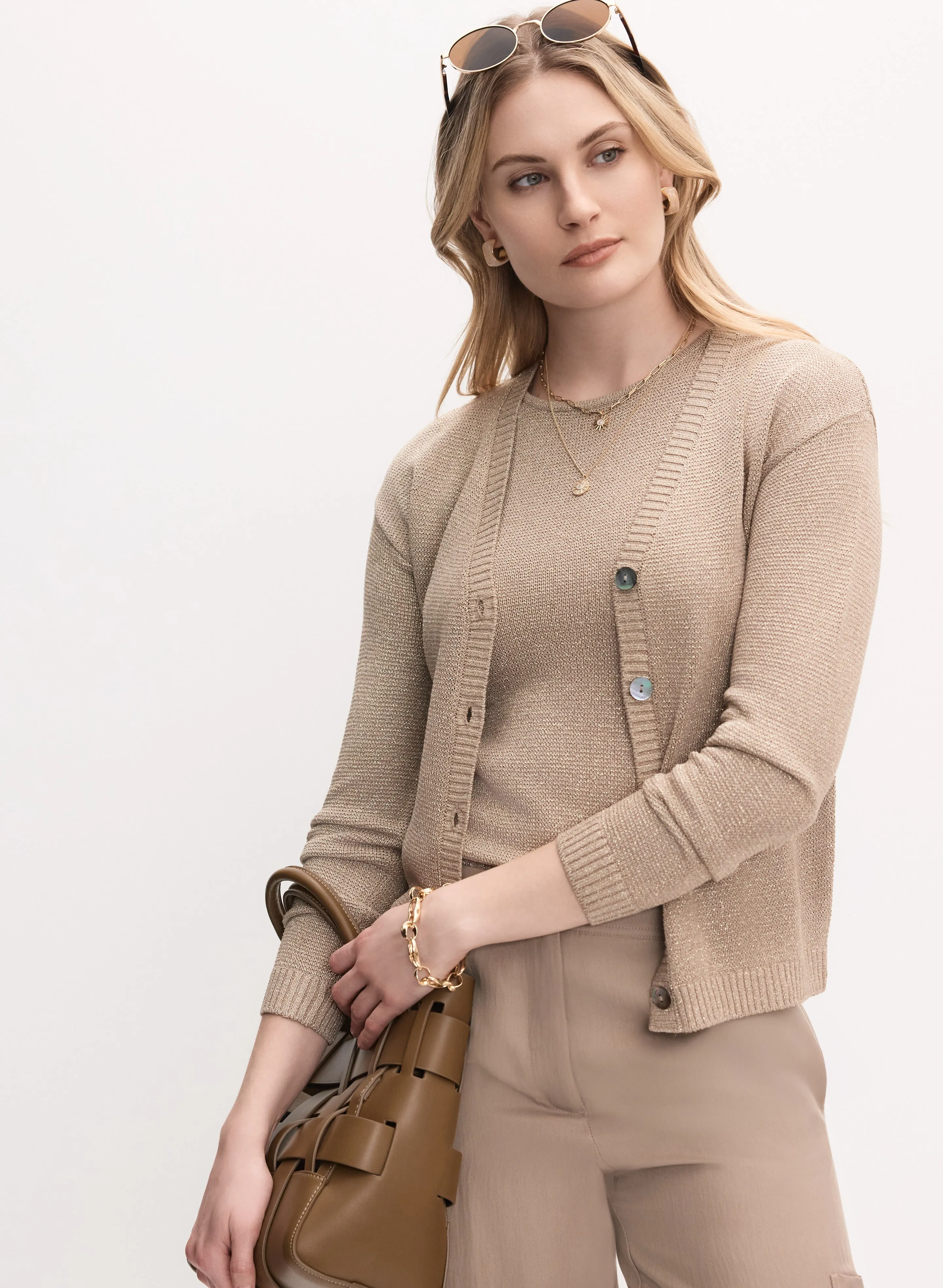 Button-Down Cardigan sold by Melanie Lyne