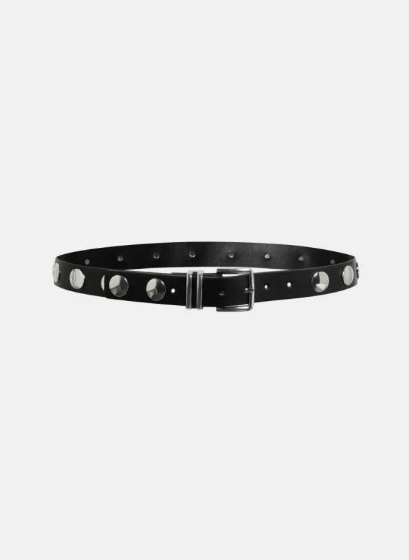 Studded Vegan Leather Belt sold by Melanie Lyne
