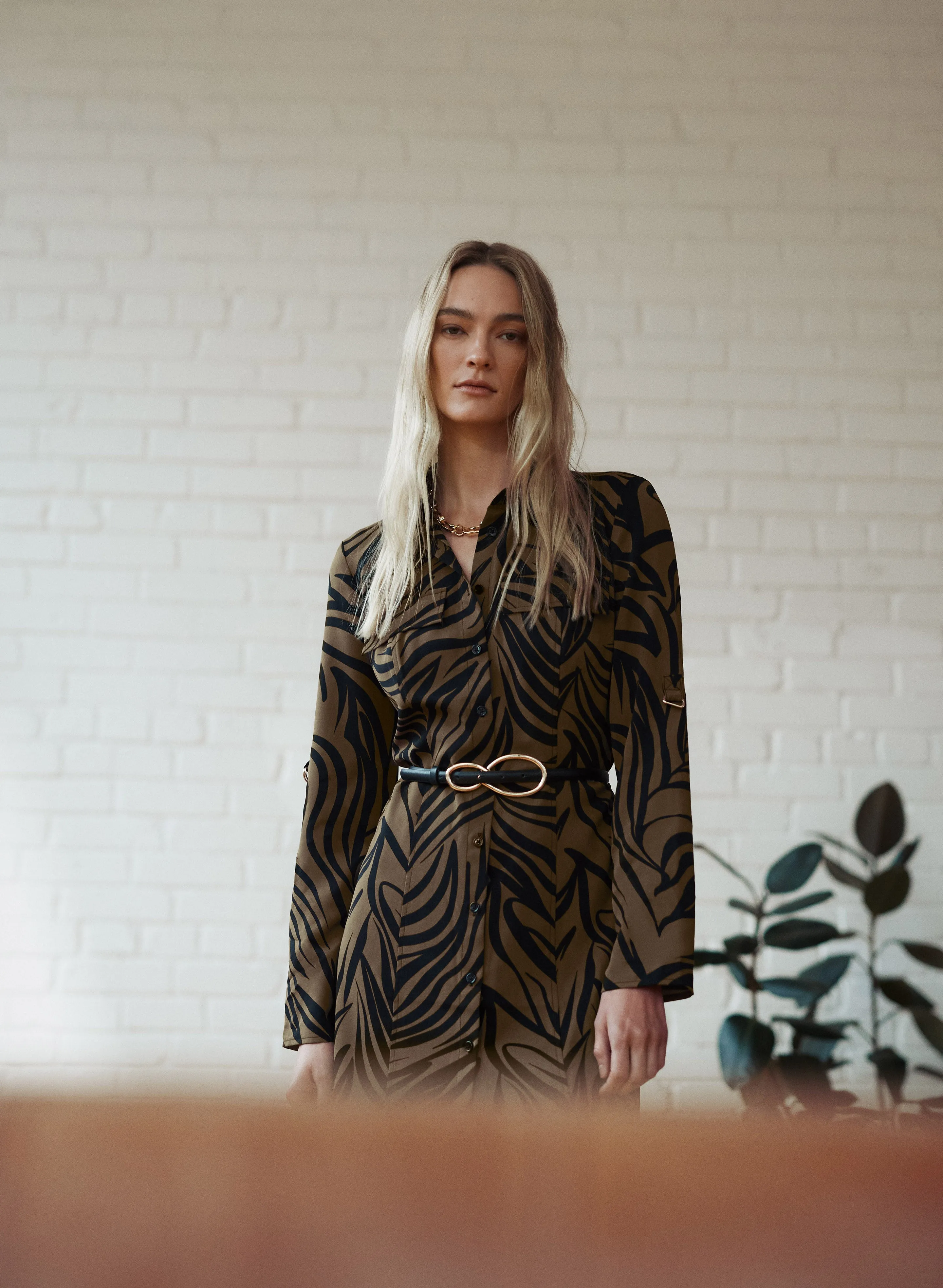 Loop Buckle Vegan Leather Belt sold by Melanie Lyne product image thumbnail 2