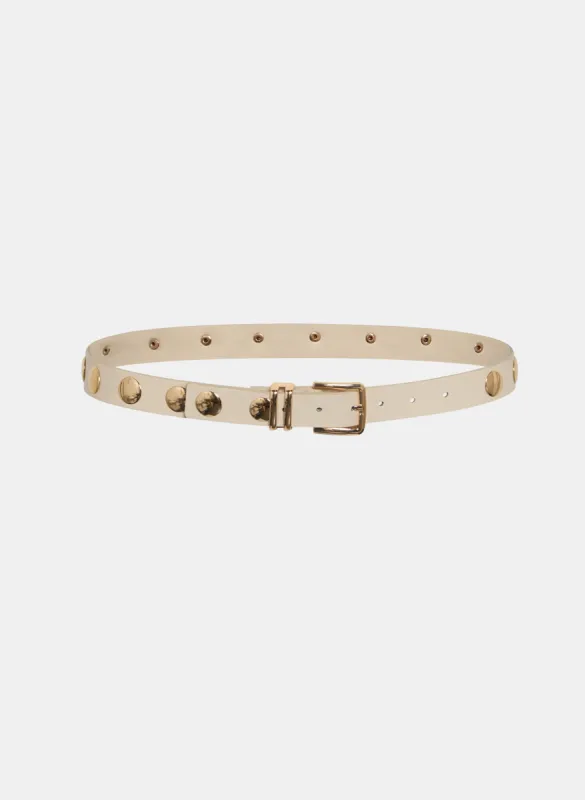 Studded Vegan Leather Belt sold by Melanie Lyne