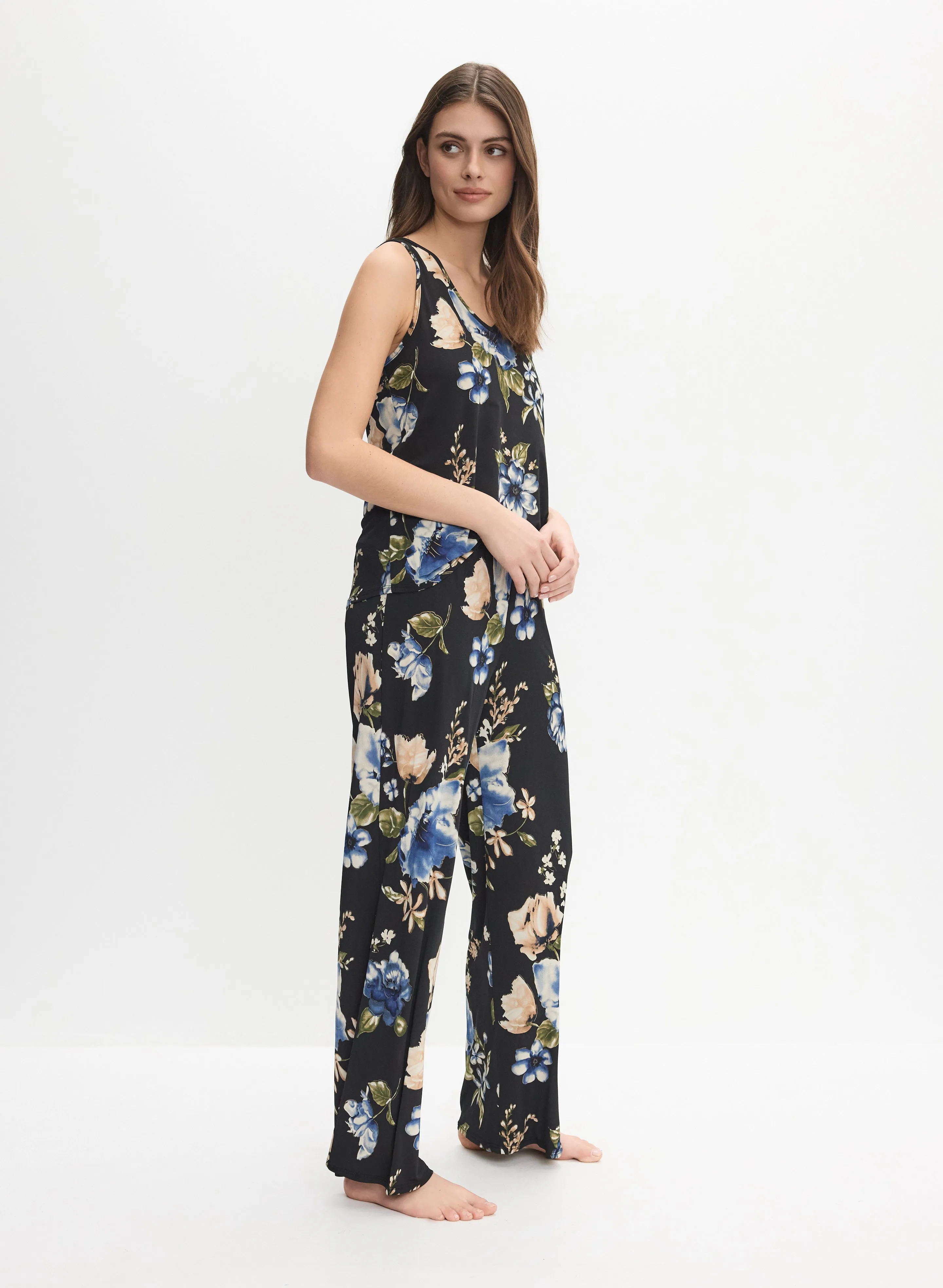 Floral Print Pyjama sold by Melanie Lyne product image thumbnail 2