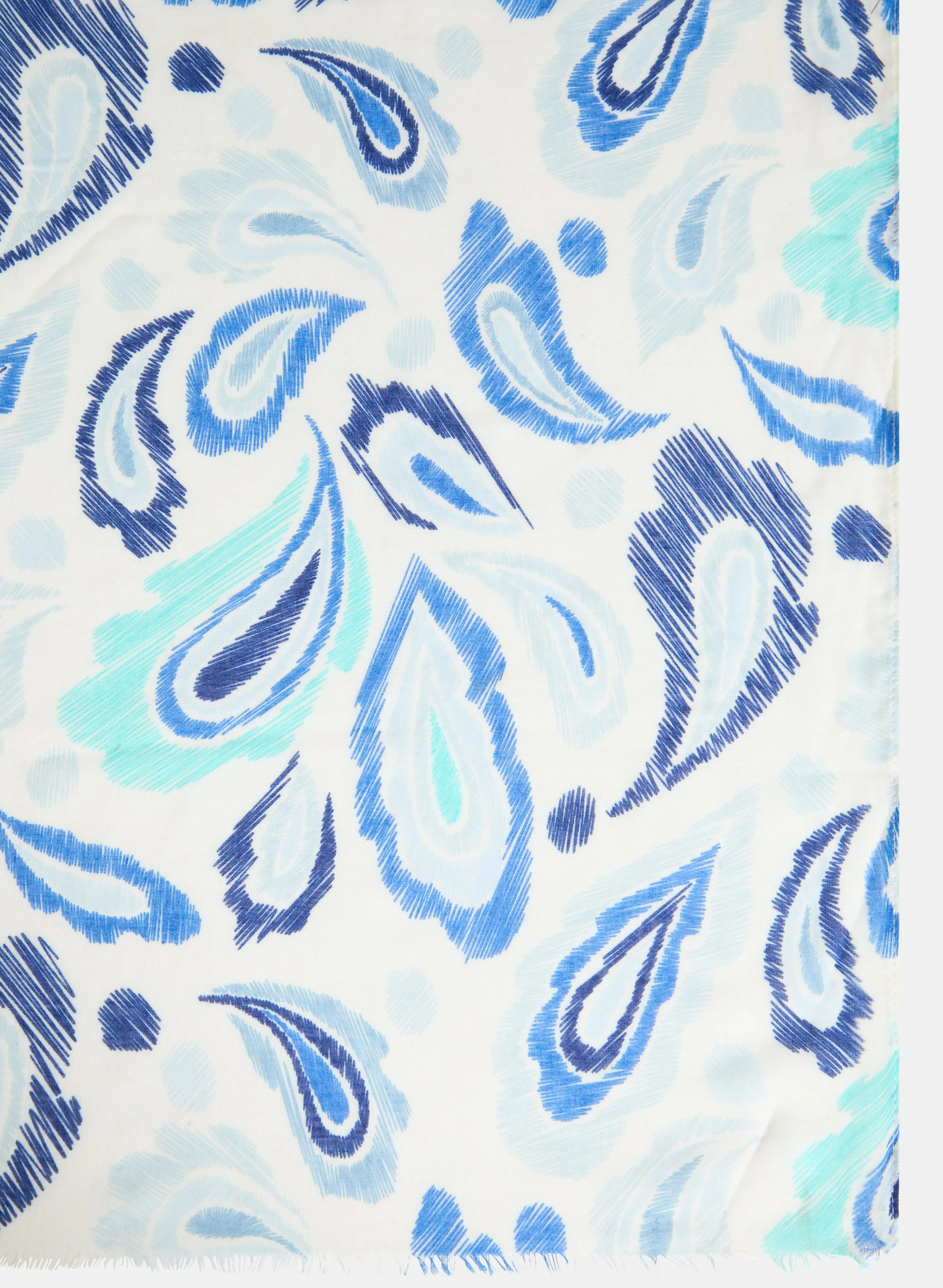 Paisley Print Scarf sold by Melanie Lyne product image thumbnail 3