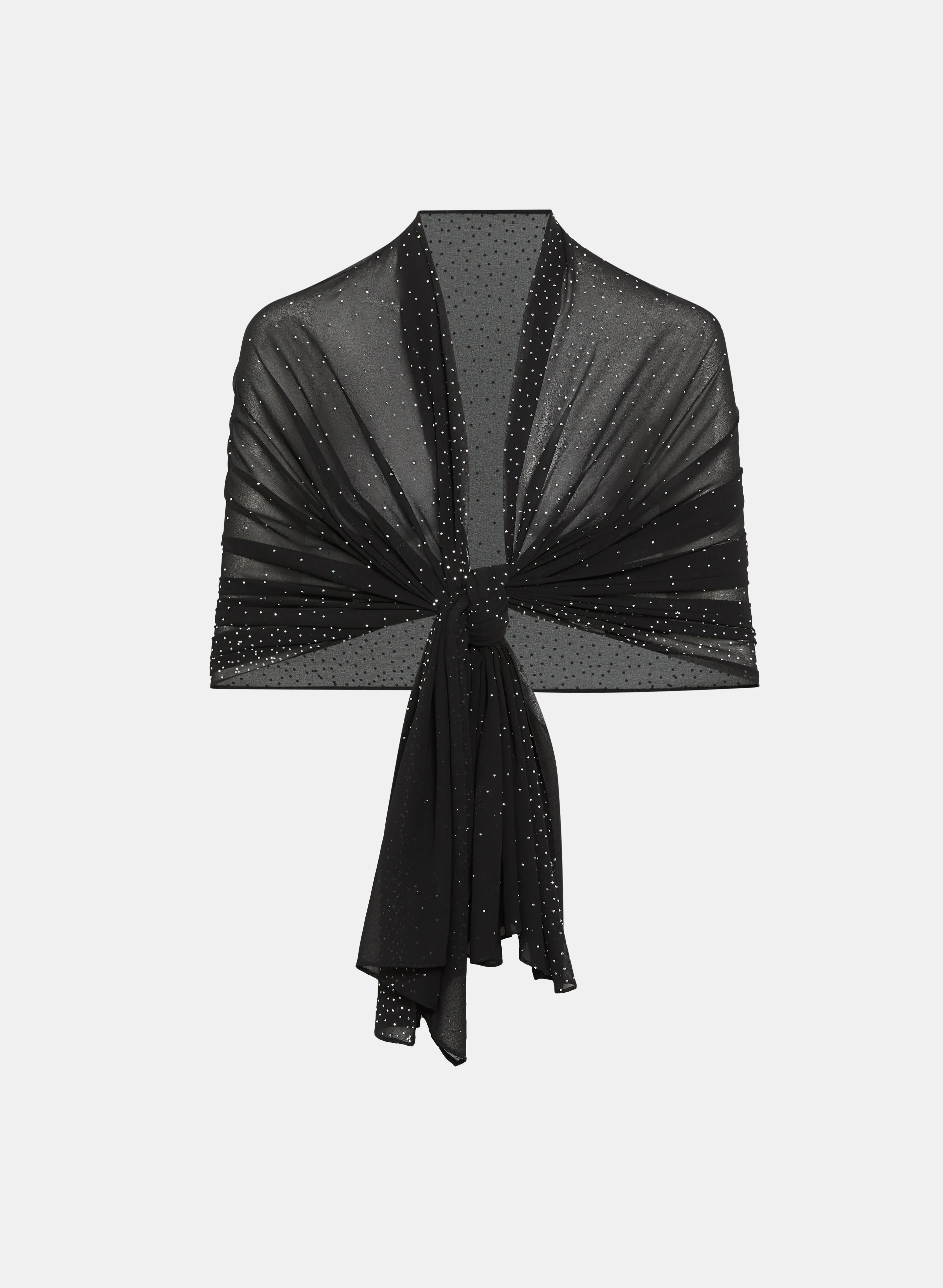 Sheer Rhinestone Embellished Wrap sold by Melanie Lyne