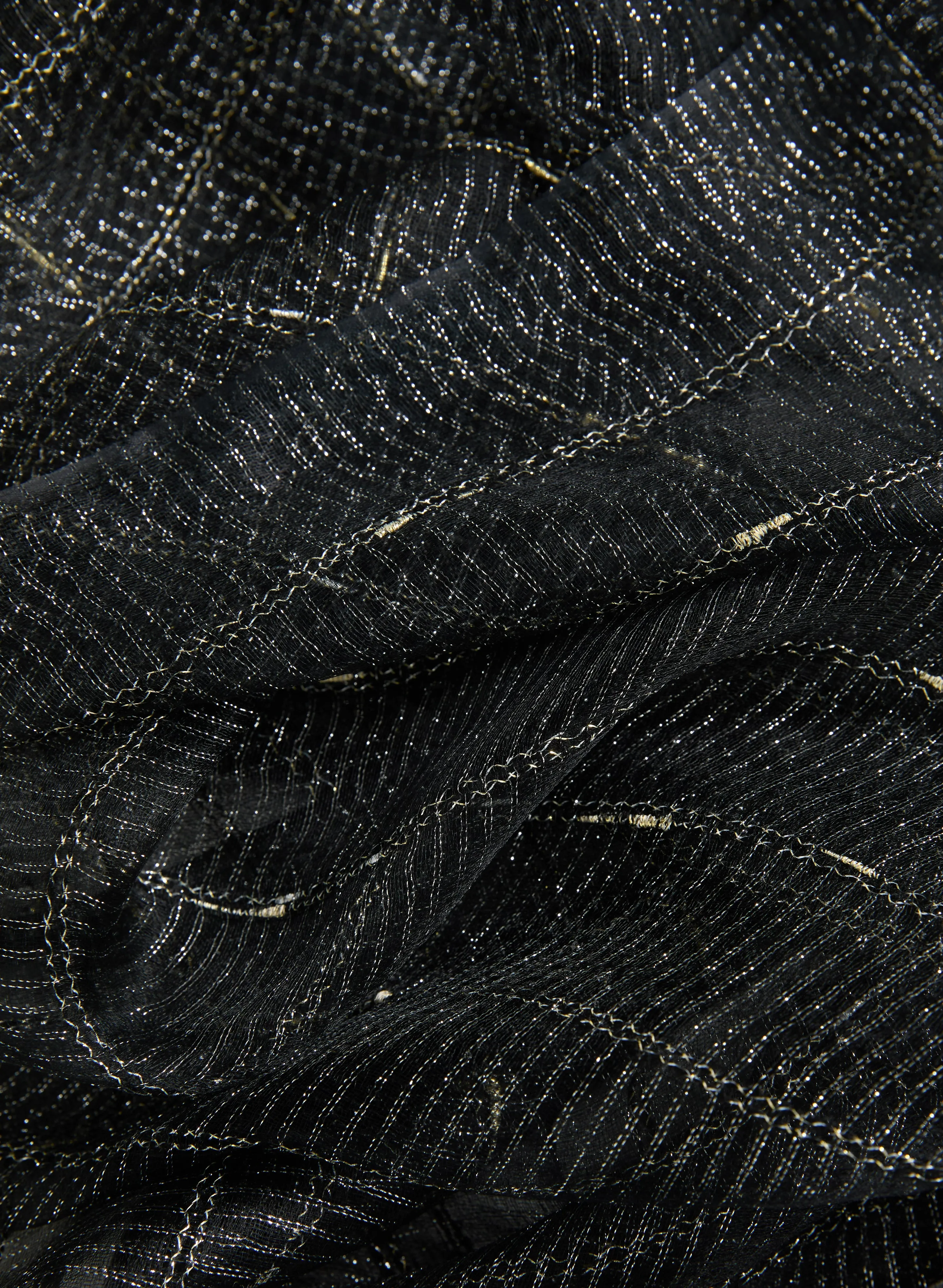 Metallic Stripe Scarf sold by Melanie Lyne product image thumbnail 2