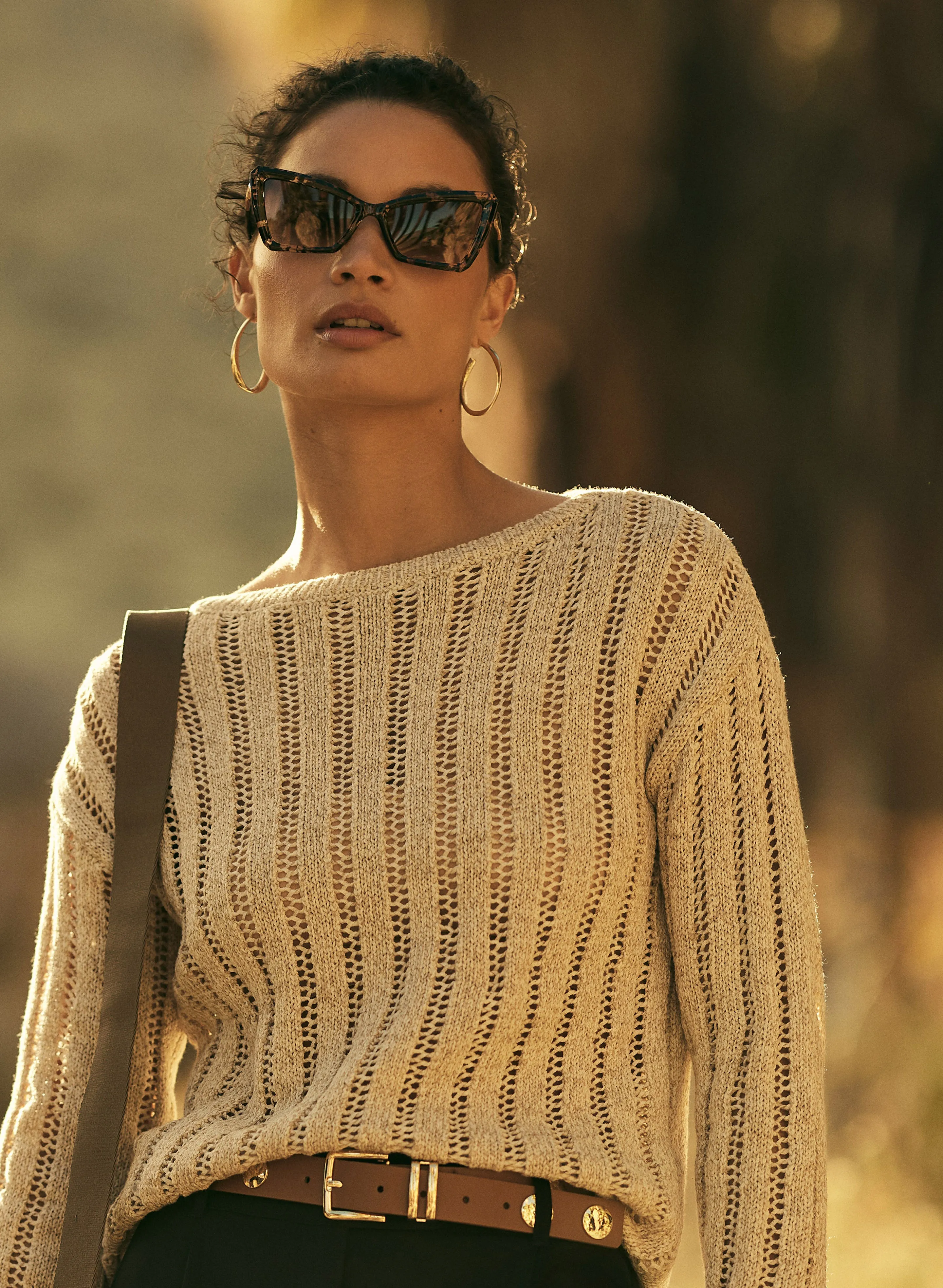 Cat-Eye Plastic Sunglasses sold by Melanie Lyne product image thumbnail 2