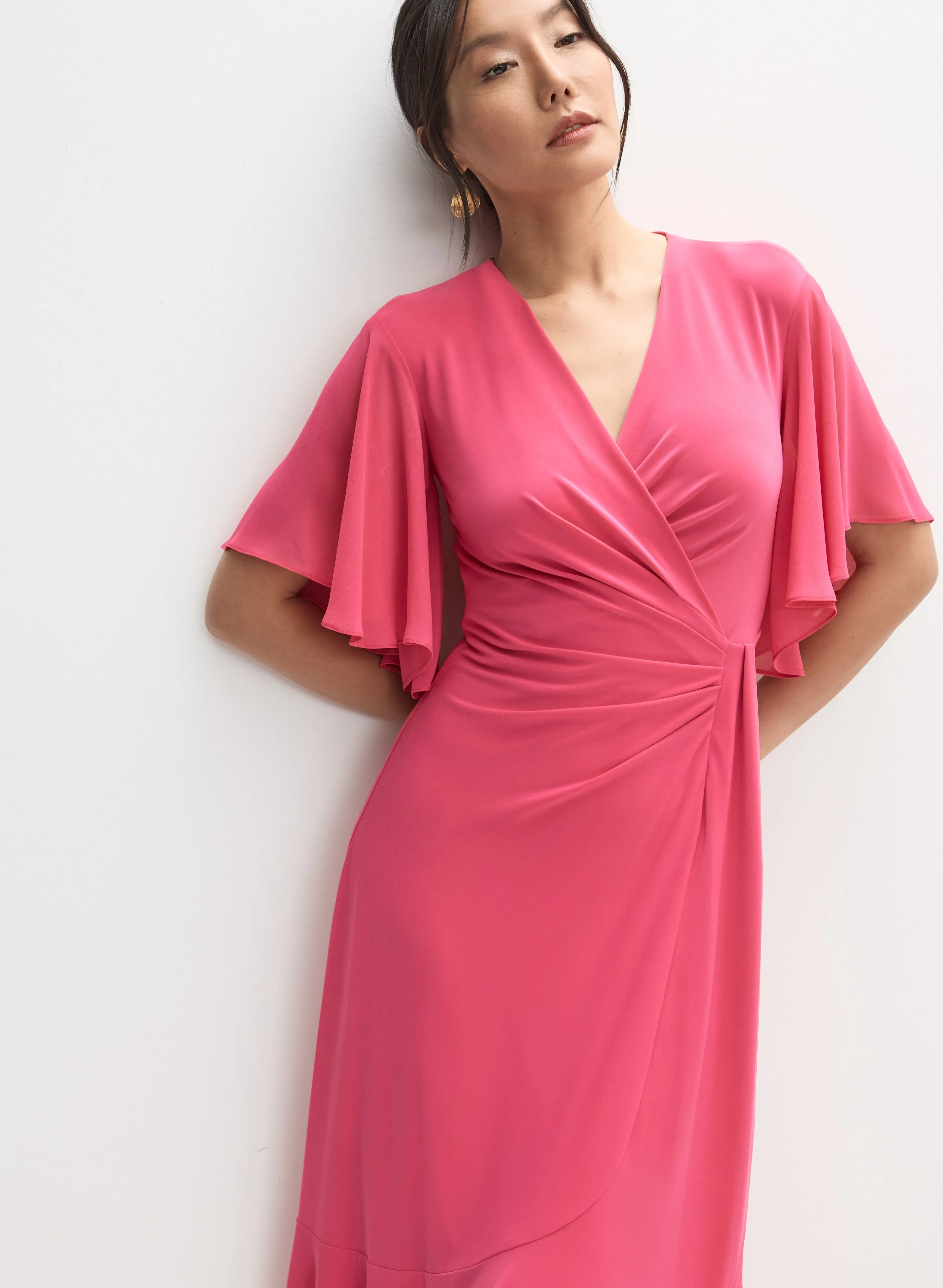 Joseph Ribkoff - Chiffon Wrap Dress sold by Melanie Lyne product image thumbnail 4