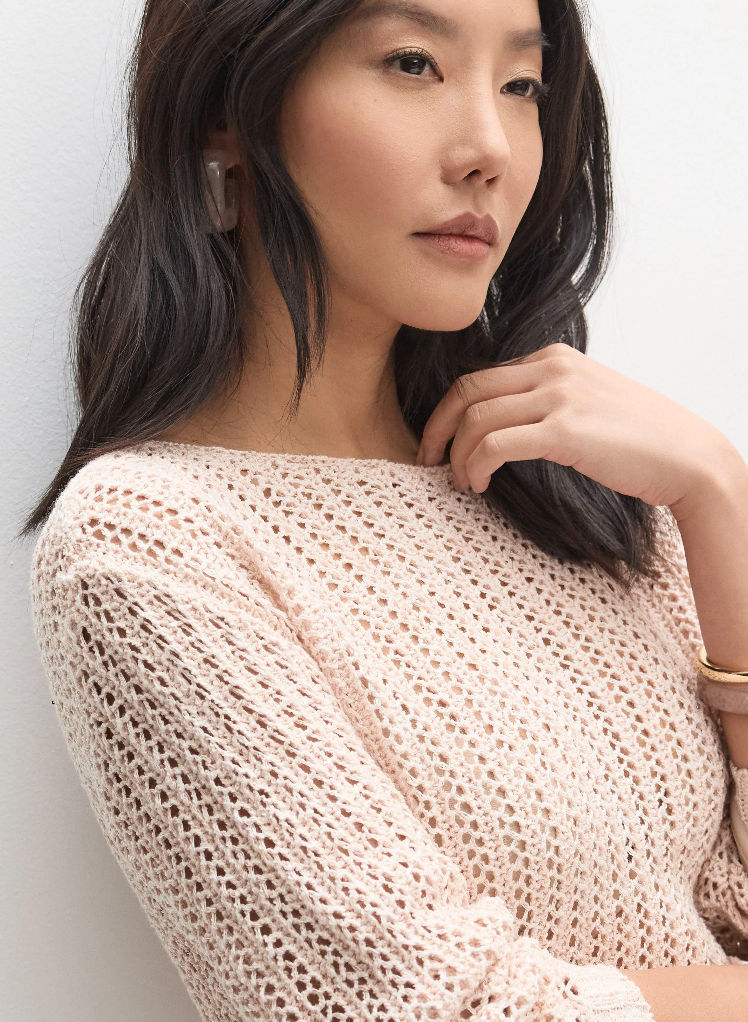 Open Knit Sweater sold by Melanie Lyne product image thumbnail 2