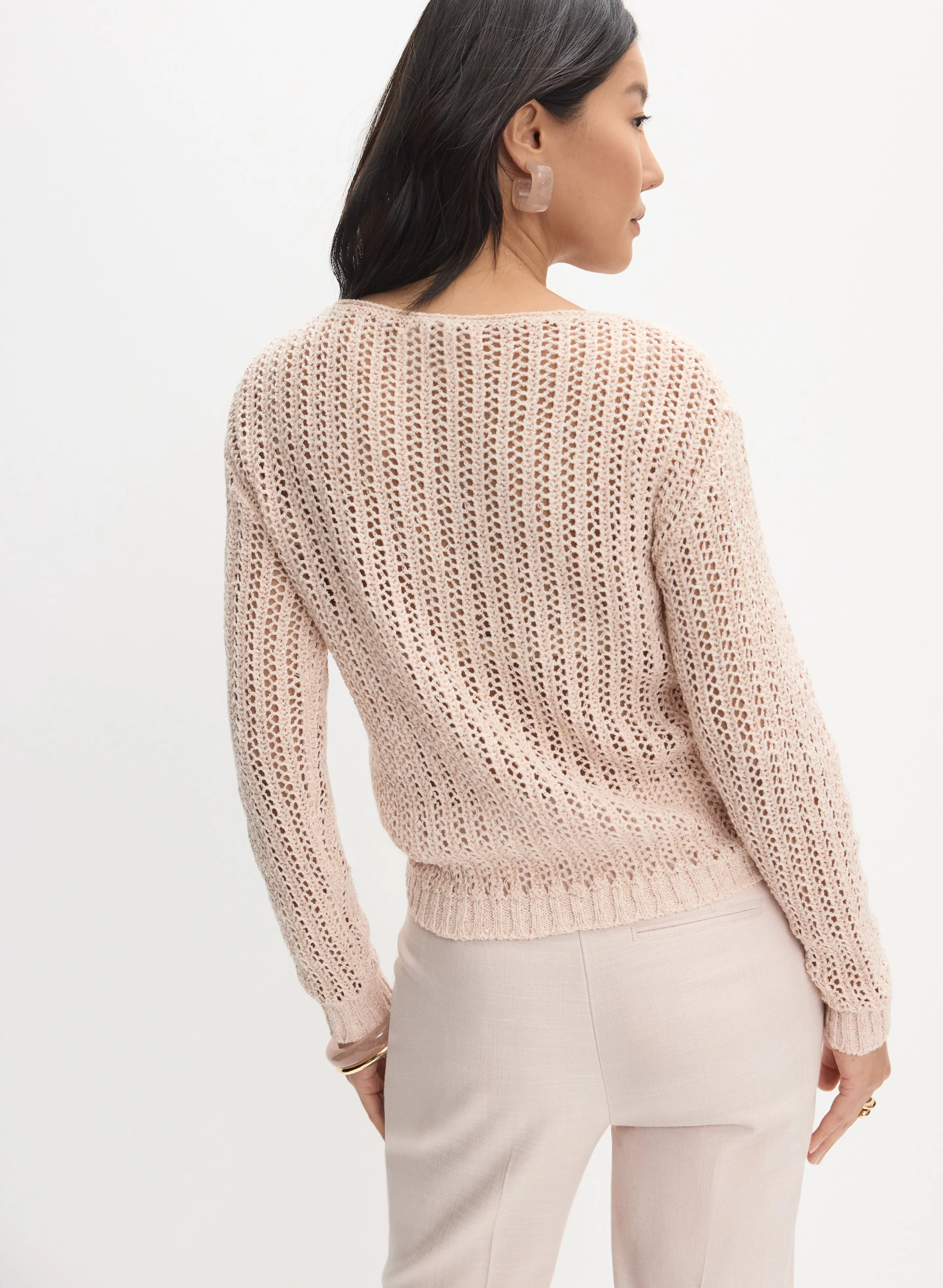 Open Knit Sweater sold by Melanie Lyne product image thumbnail 4