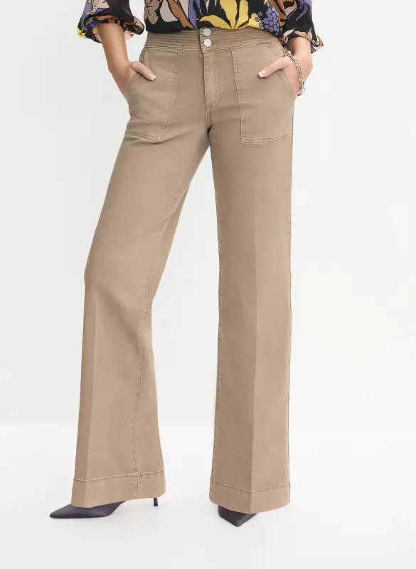 Wide-Leg Trouser Jeans sold by Melanie Lyne
