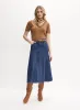 Denim Midi Skirt sold by Melanie Lyne