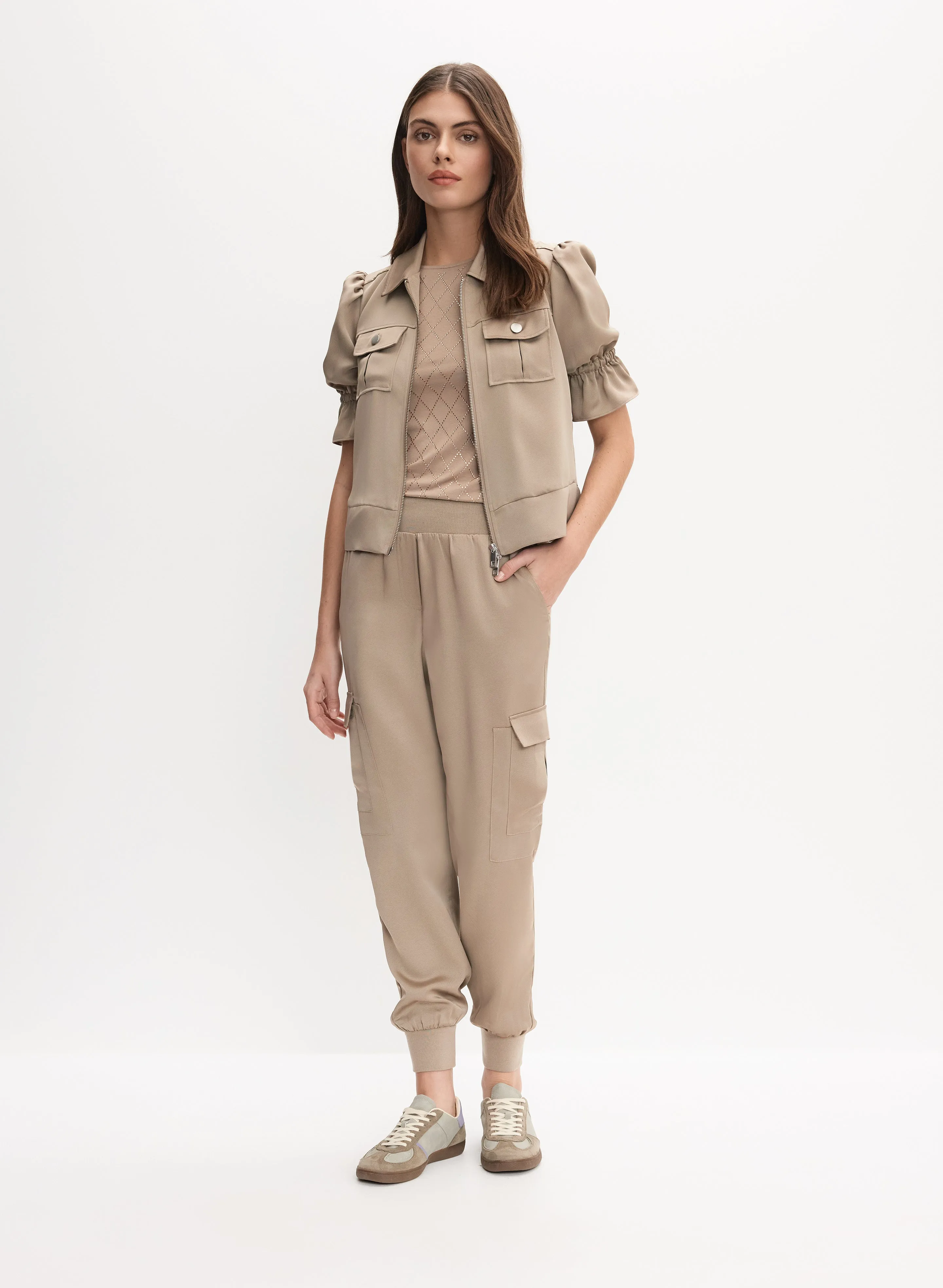 Embellished Grid T-Shirt sold by Melanie Lyne product image thumbnail 3