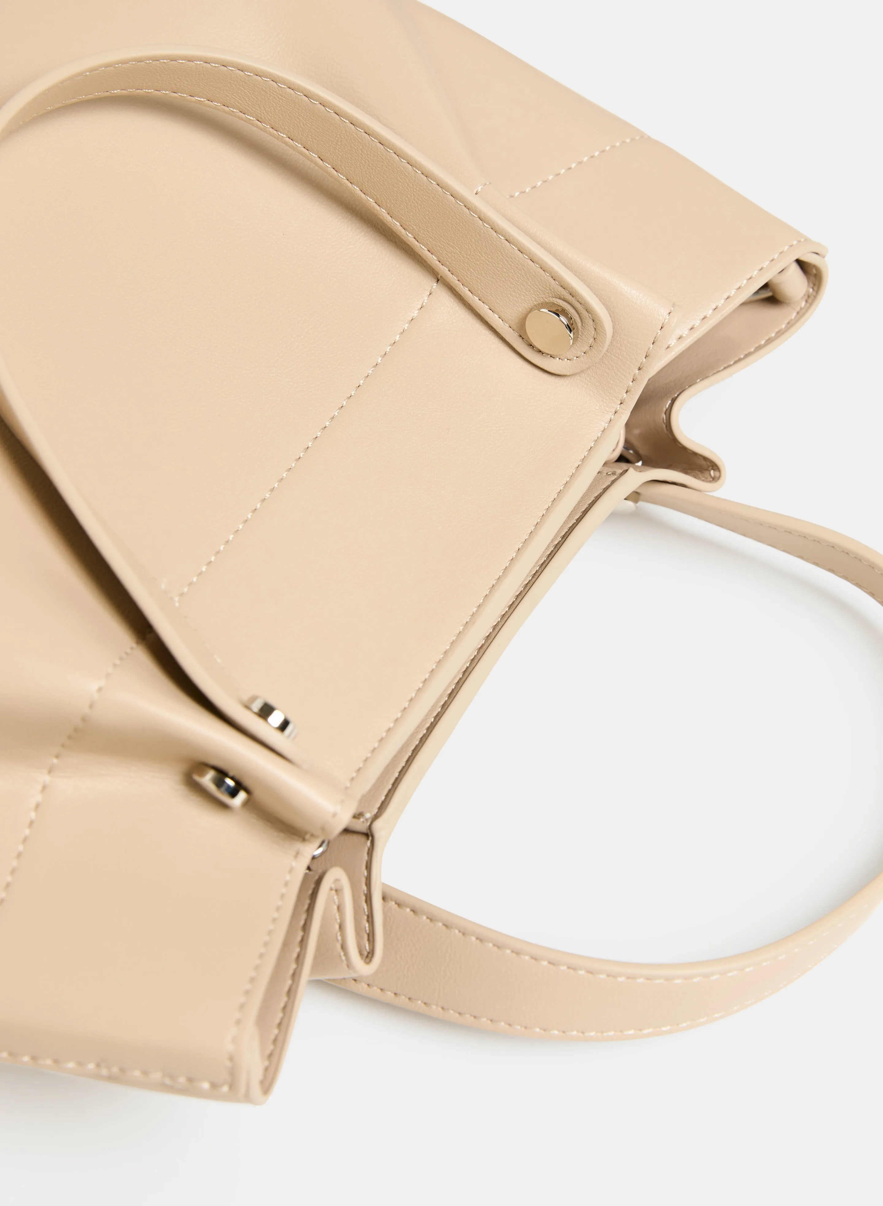 Layered Chain Detail Satchel Handbag sold by Melanie Lyne product image thumbnail 3