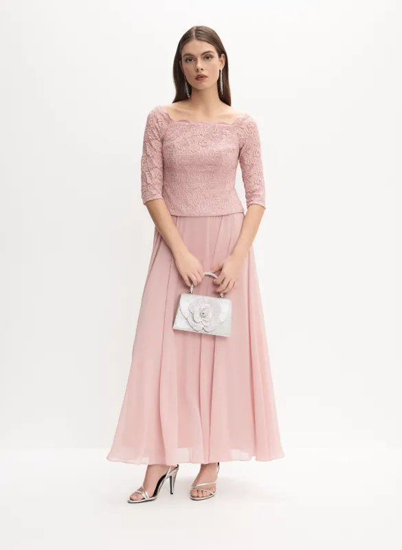 Alex Evenings - Lace & Chiffon Dress sold by Melanie Lyne
