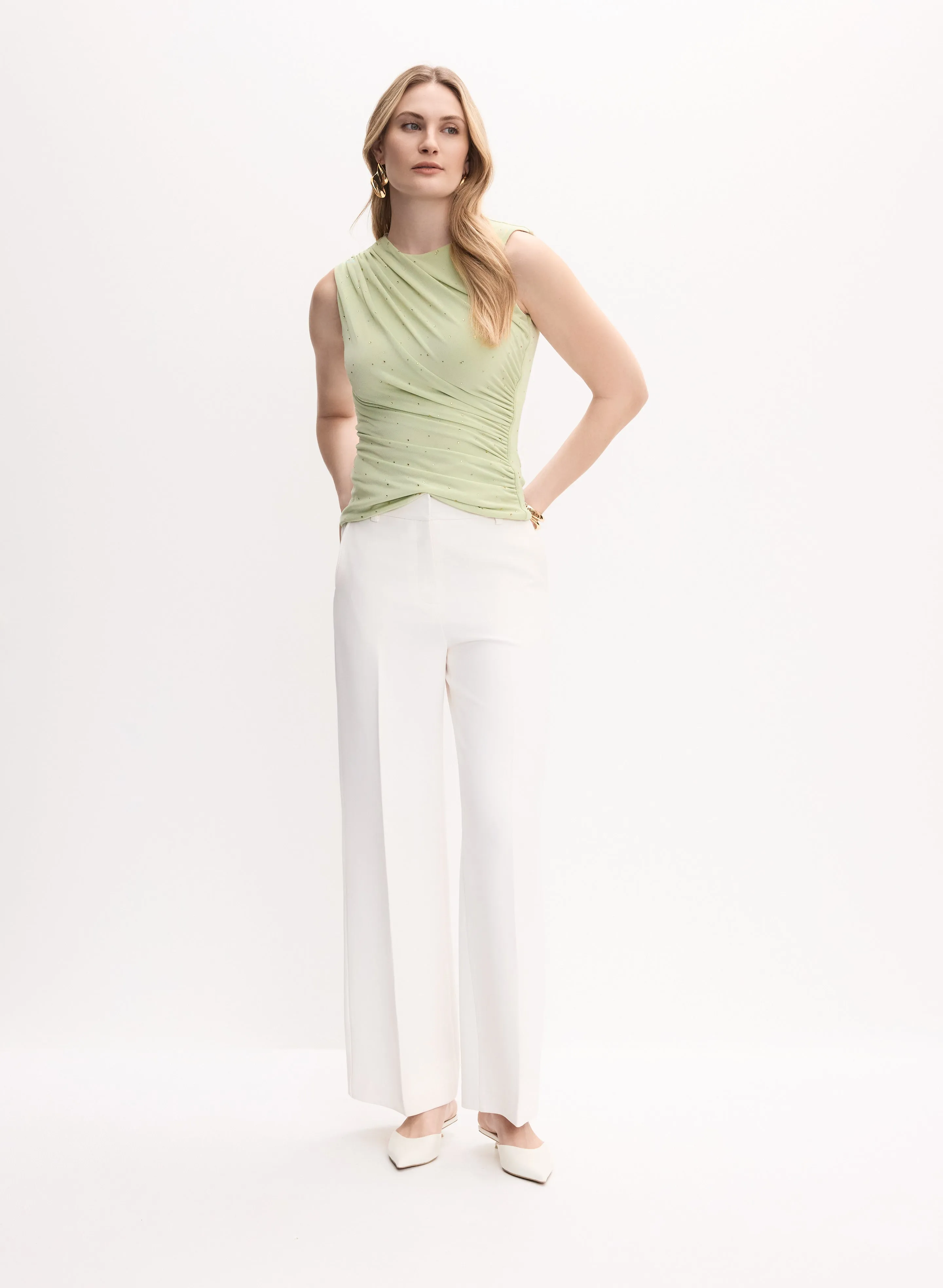 Draped Sleeveless Top sold by Melanie Lyne product image thumbnail 3