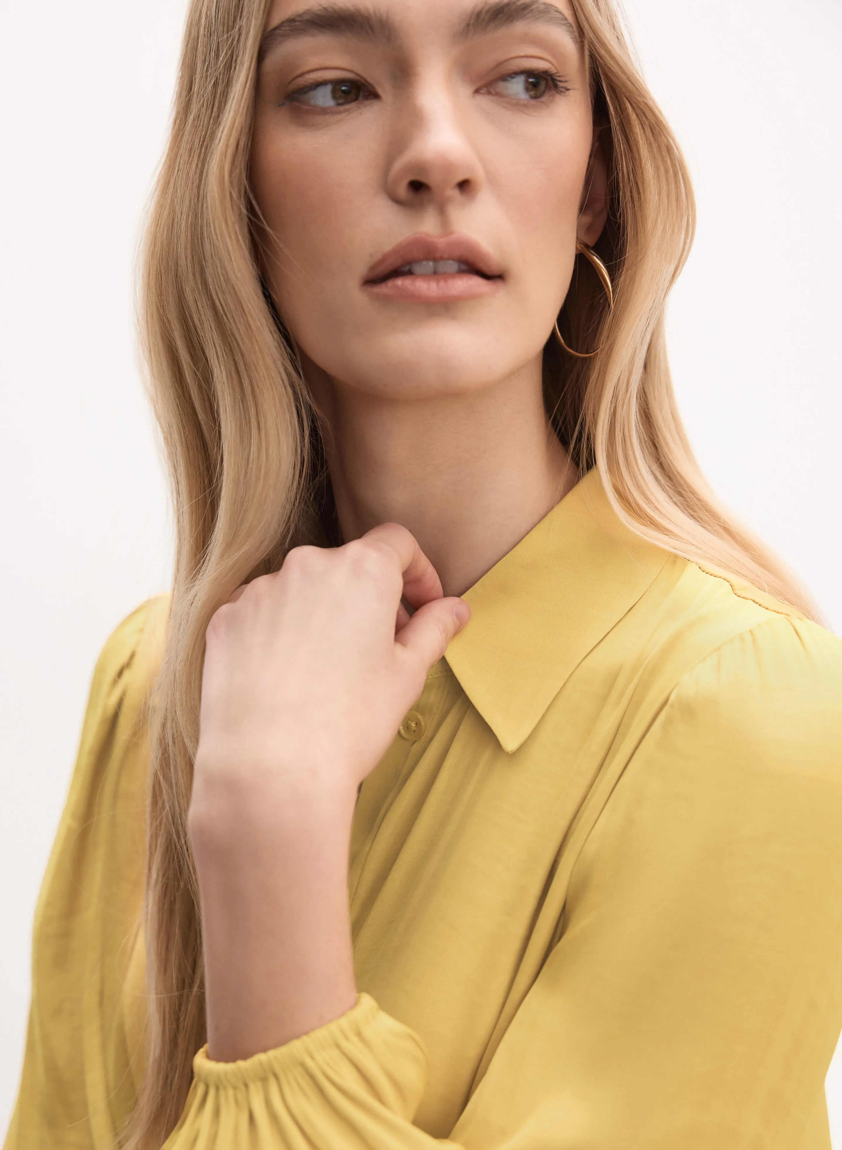 Satin Twist-Hem Blouse sold by Melanie Lyne product image thumbnail 2