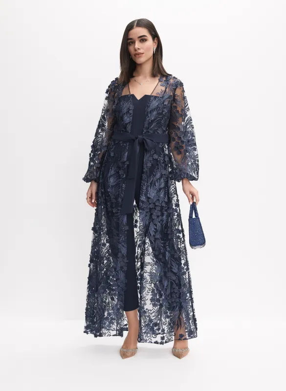 Floral Appliqué Jumpsuit sold by Melanie Lyne