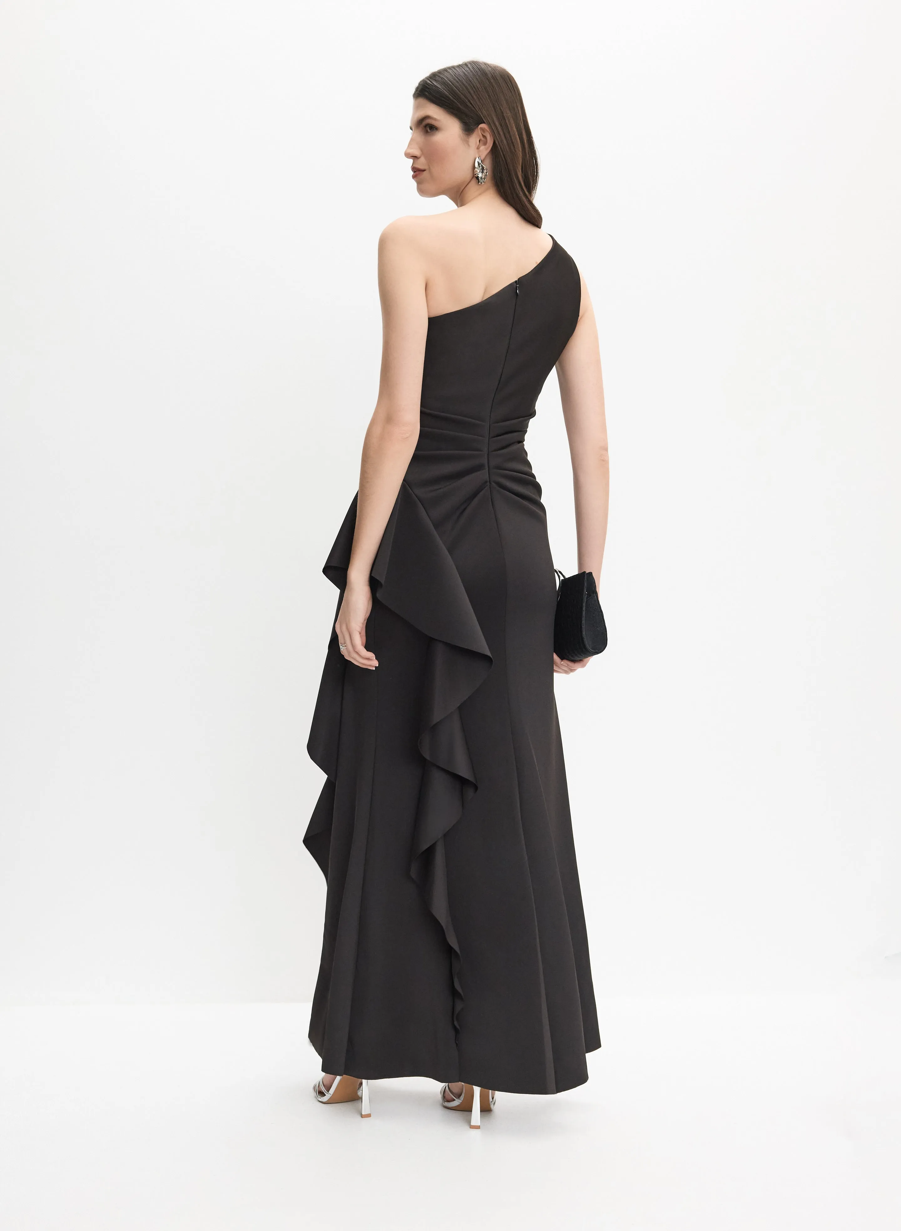 BA Nites - Waterfall Flounce Dress sold by Melanie Lyne product image thumbnail 2