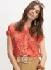 Tropical Button-Down Blouse sold by Melanie Lyne
