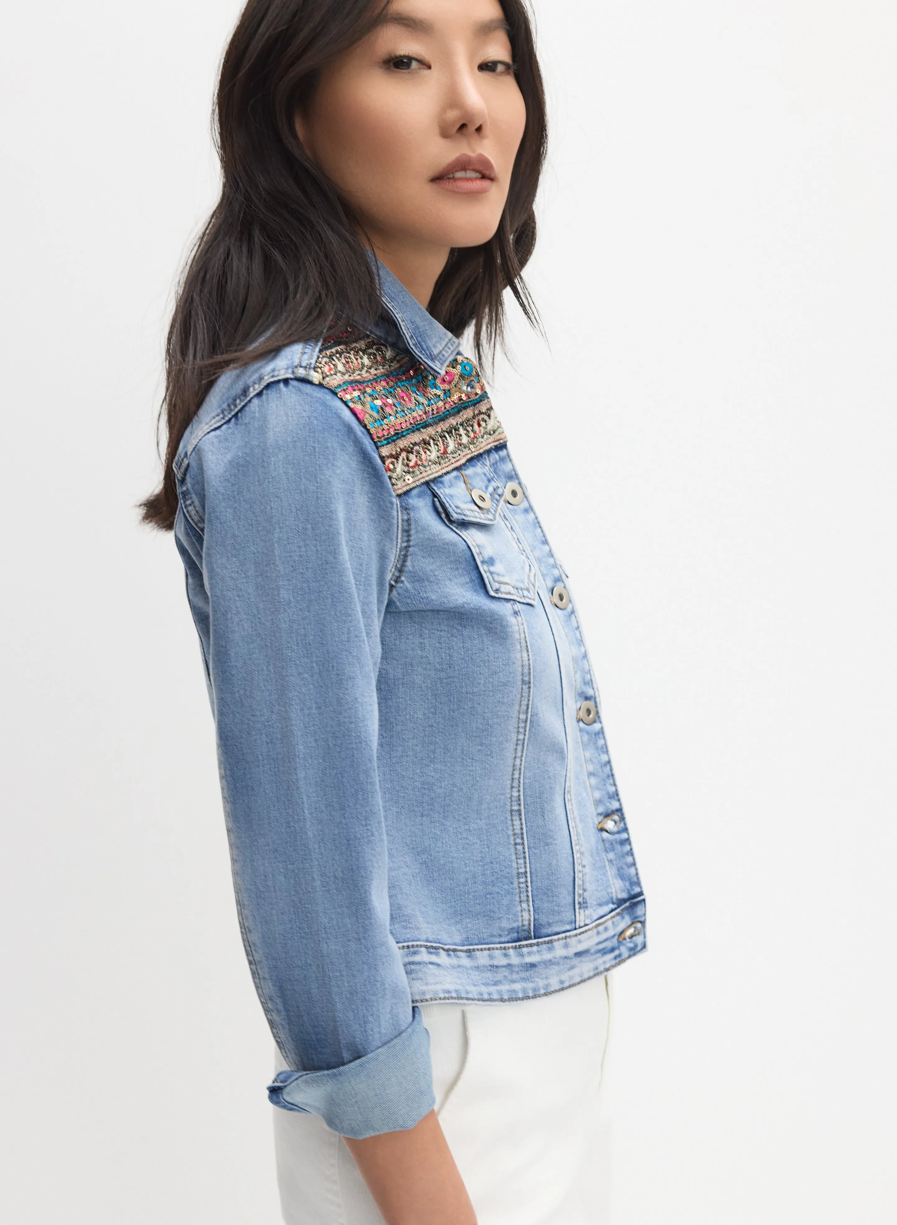 Sequin Detail Jacket sold by Melanie Lyne product image thumbnail 4