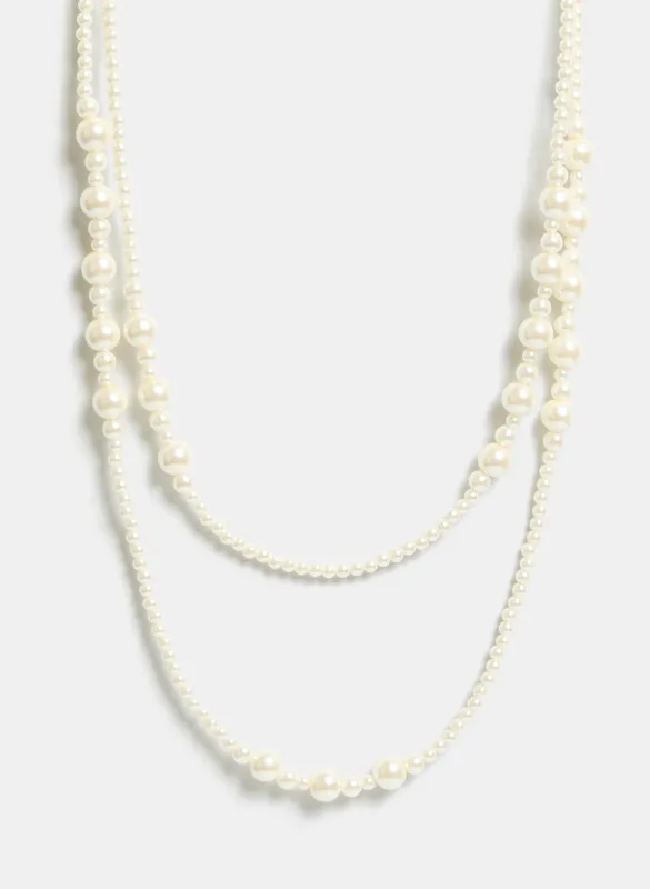 Mixed Pearl Necklace sold by Melanie Lyne