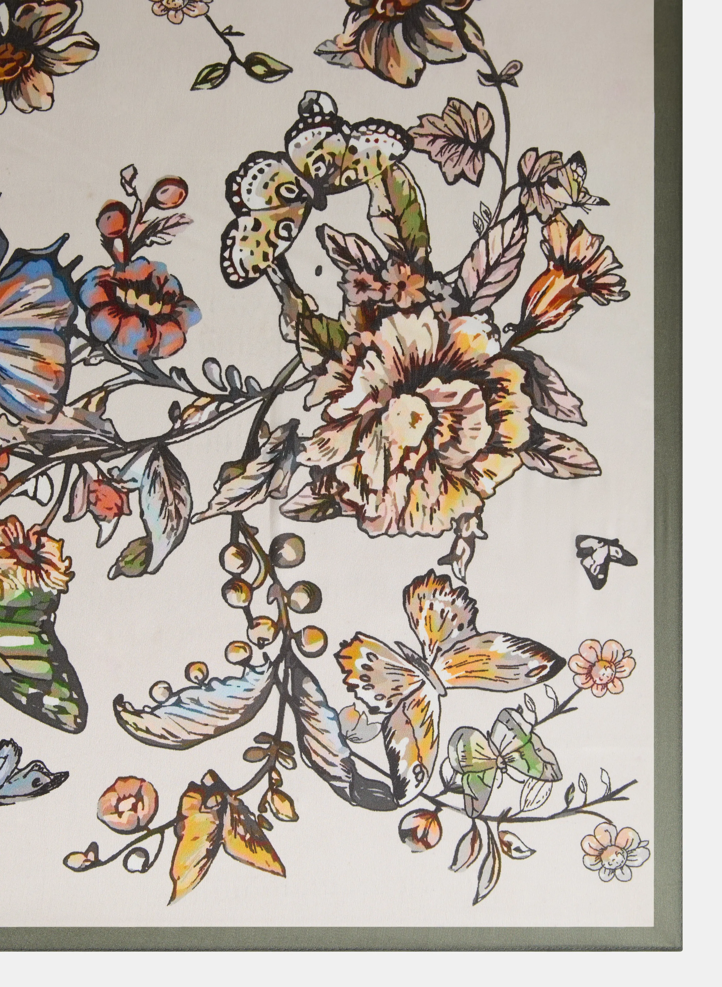 Butterfly & Floral Scarf sold by Melanie Lyne product image thumbnail 3