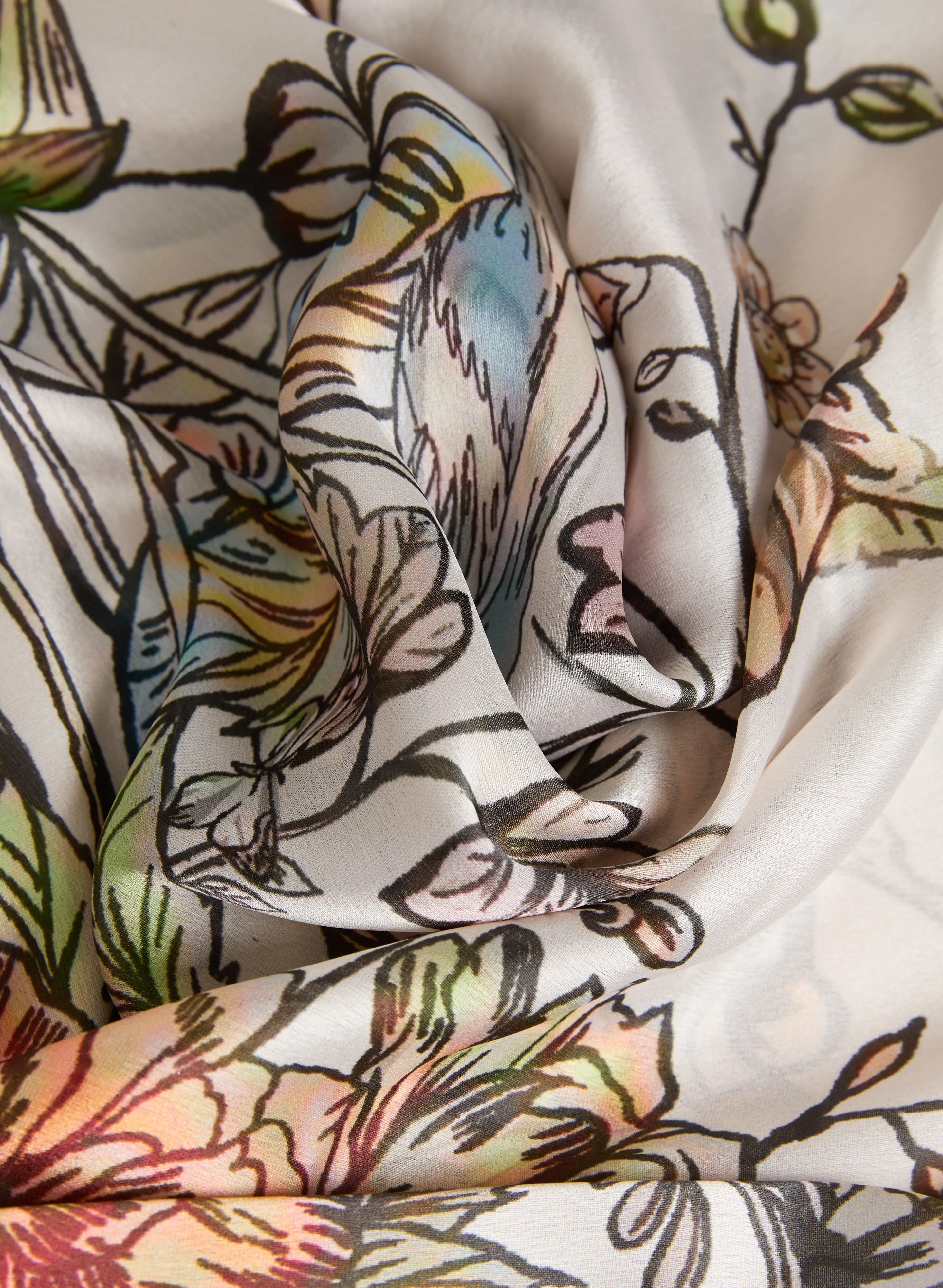 Butterfly & Floral Scarf sold by Melanie Lyne product image thumbnail 2