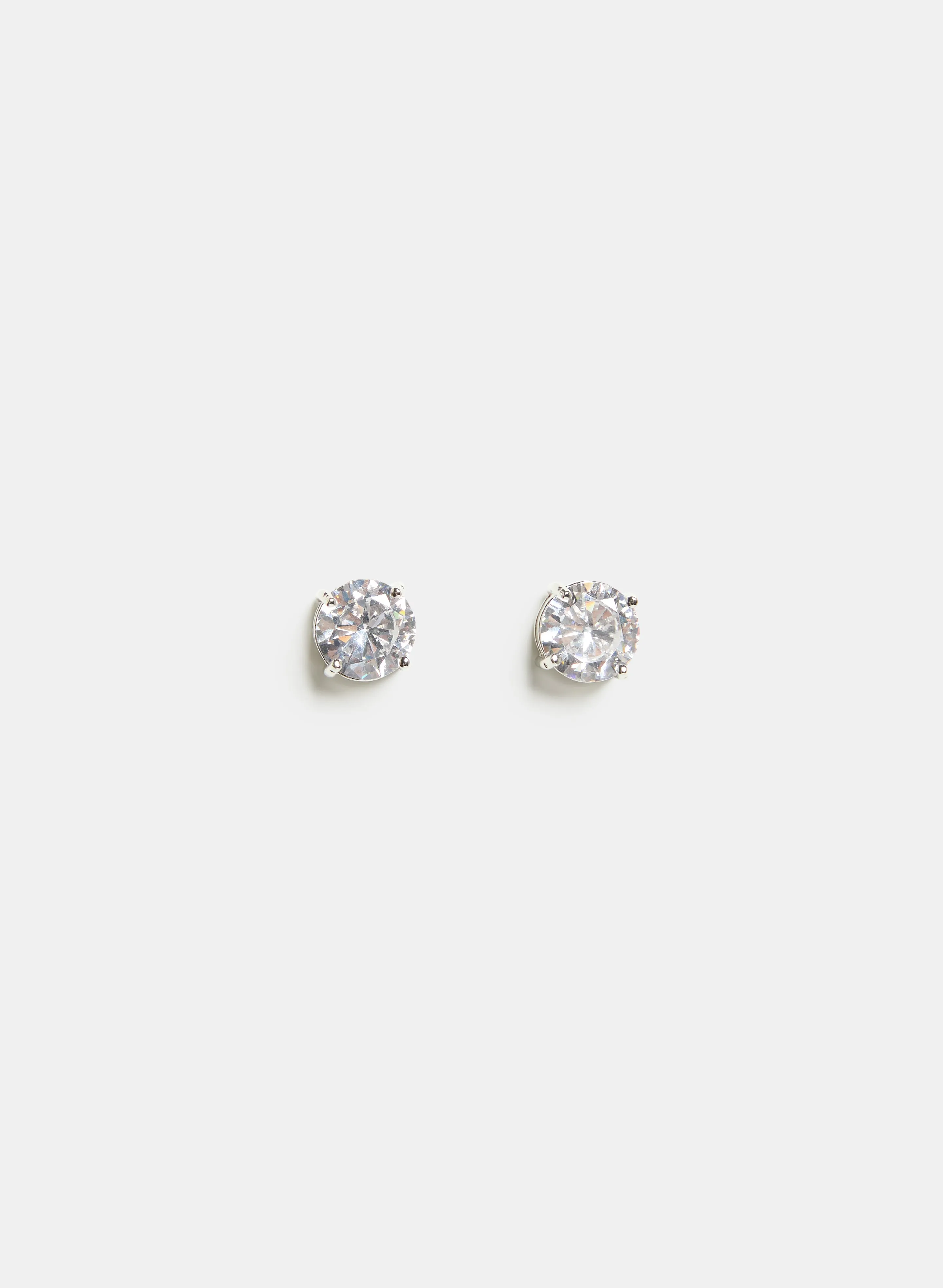 Cubic Zirconia Button Earrings sold by Melanie Lyne
