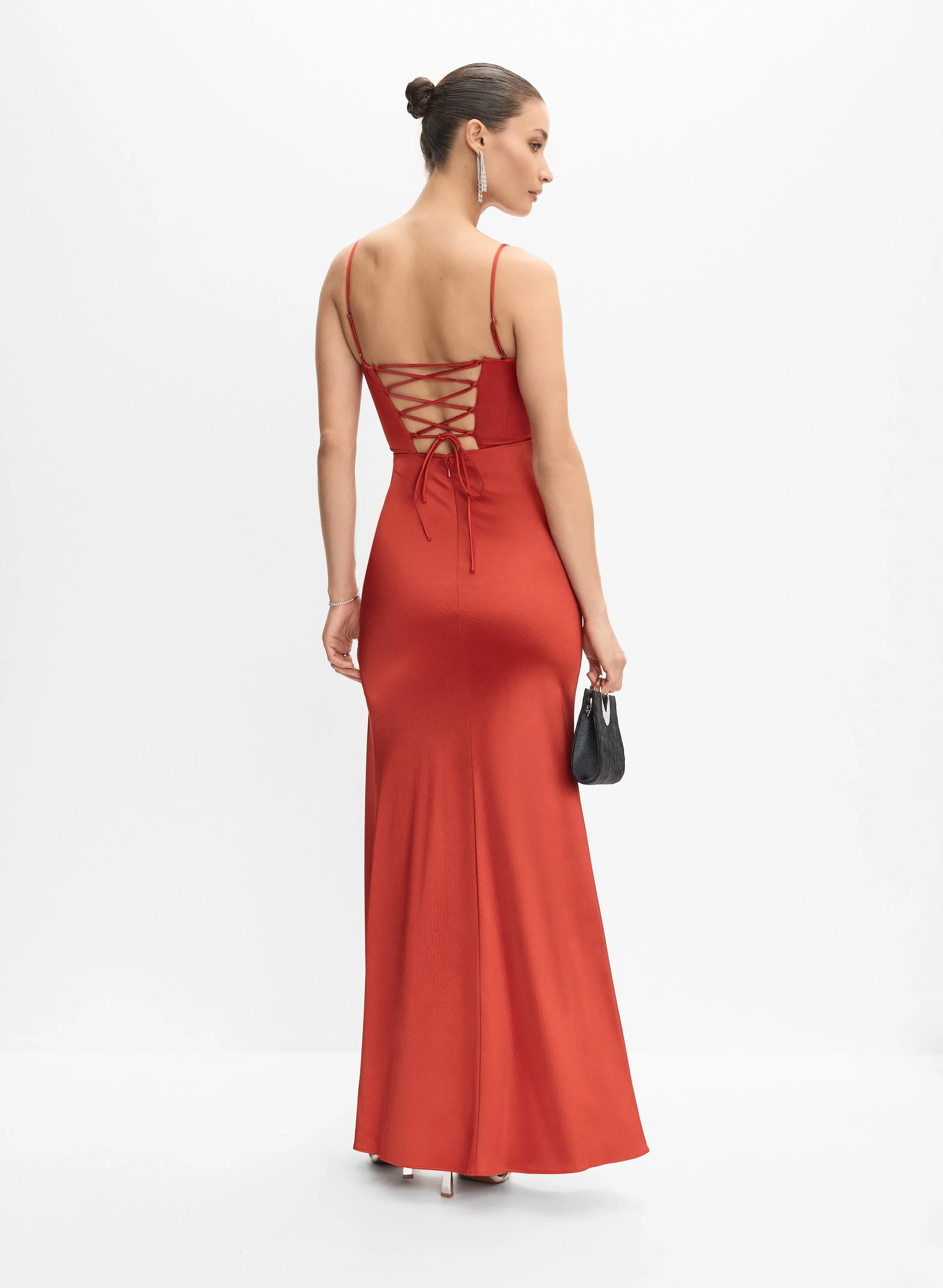 Cutout Corset Dress sold by Melanie Lyne product image thumbnail 4