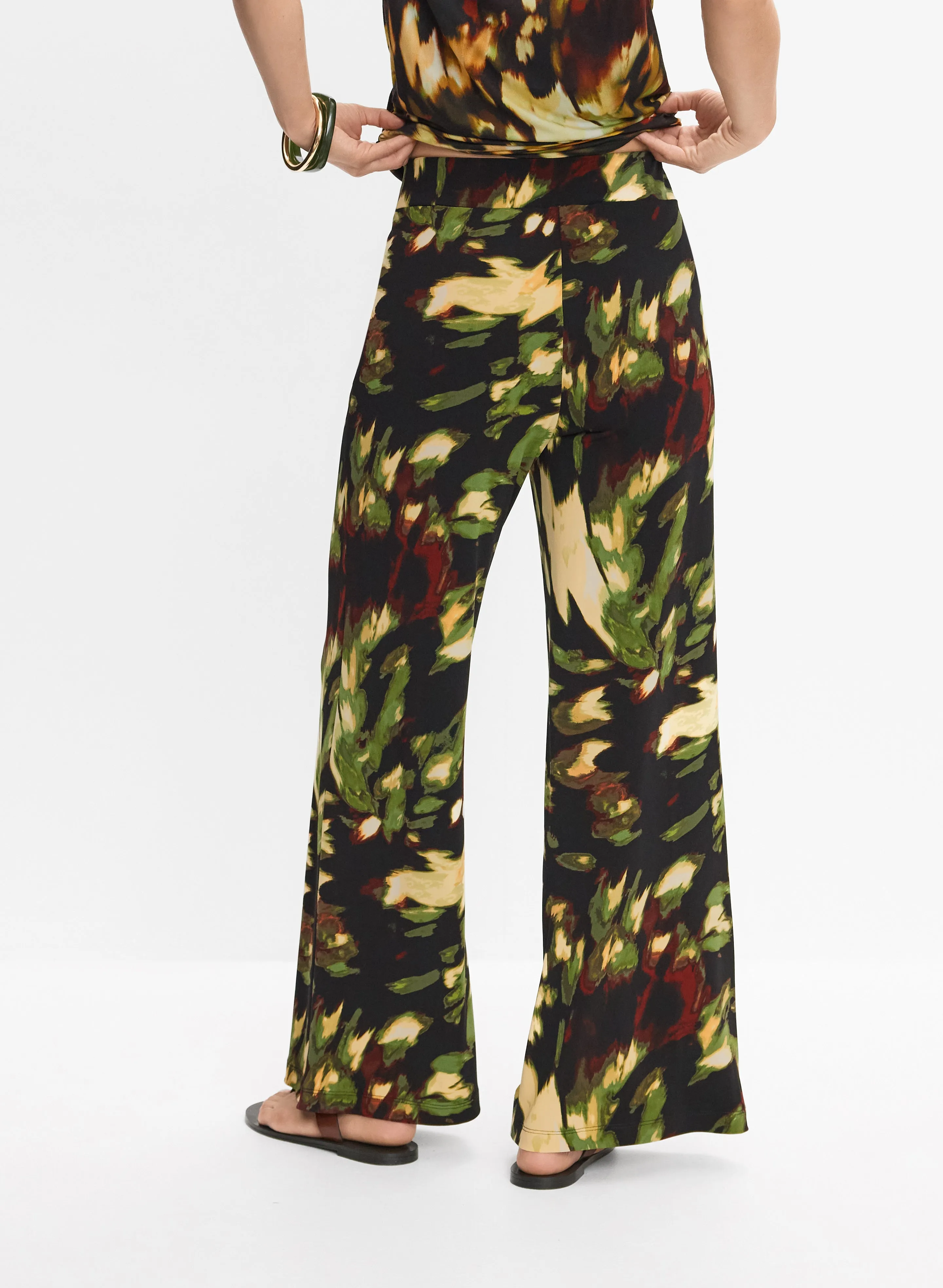Abstract Wide-Leg Pants sold by Melanie Lyne product image thumbnail 2