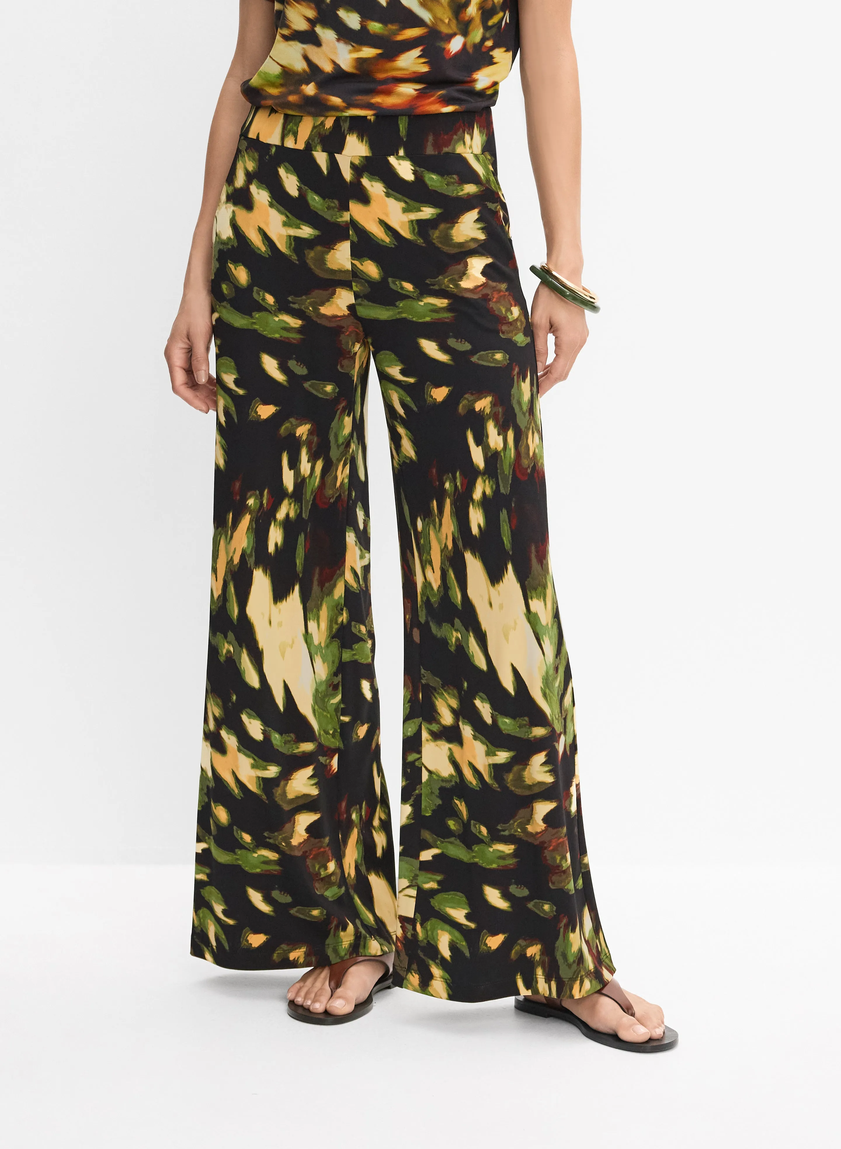 Abstract Wide-Leg Pants sold by Melanie Lyne