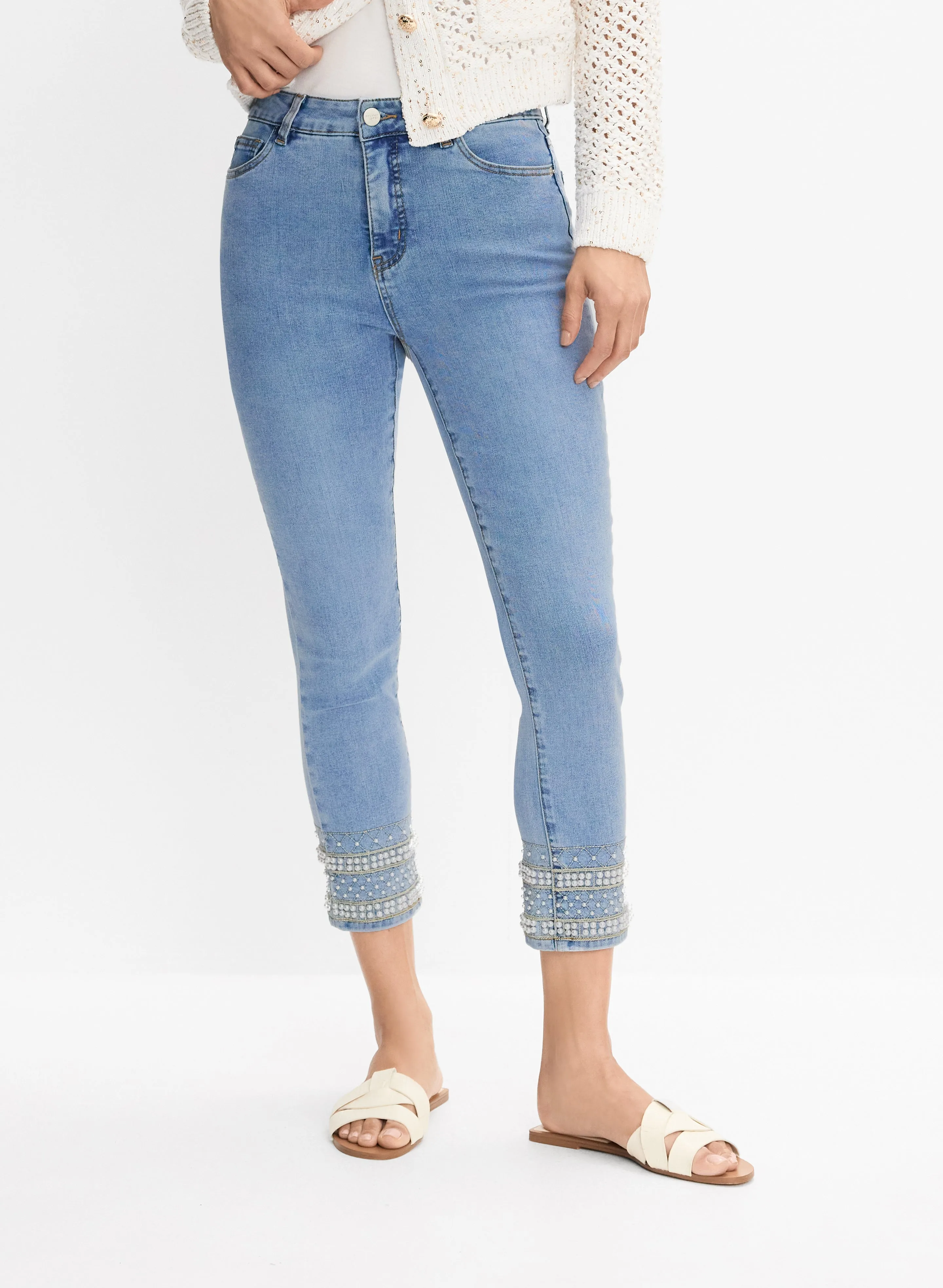 Embellished Hem Capris sold by Melanie Lyne