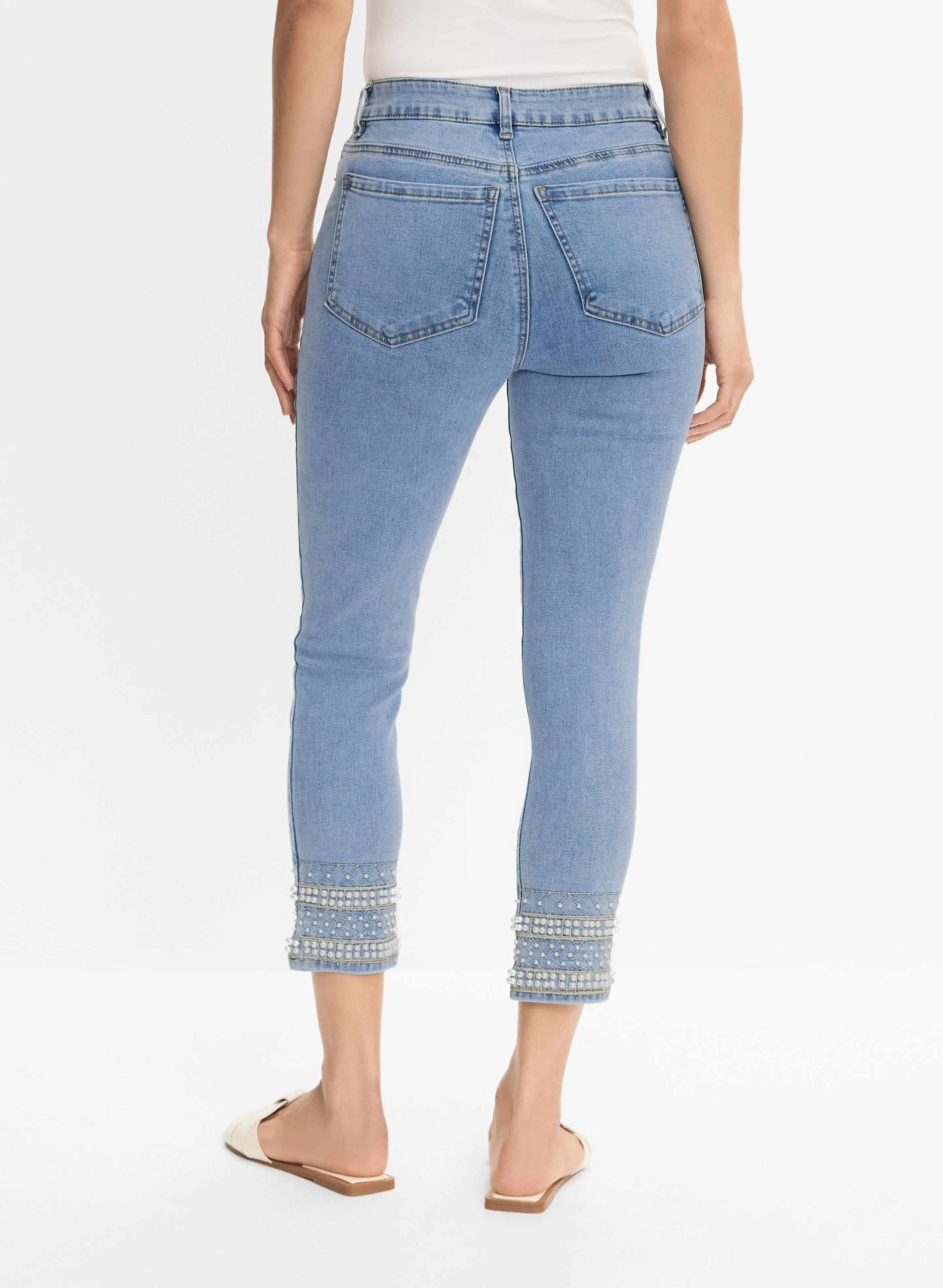 Embellished Hem Capris sold by Melanie Lyne product image thumbnail 3