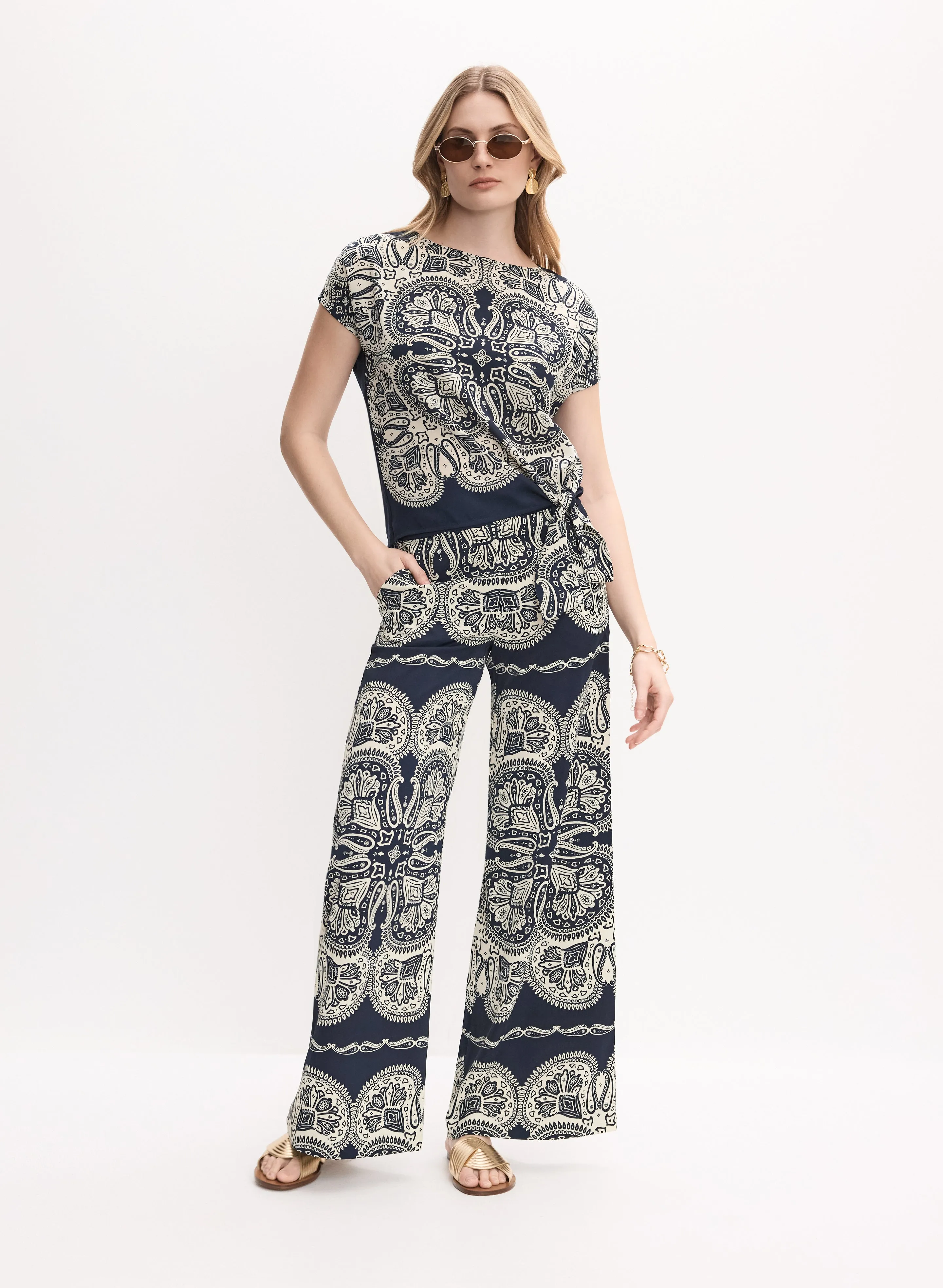 Paisley Print Top sold by Melanie Lyne product image thumbnail 2