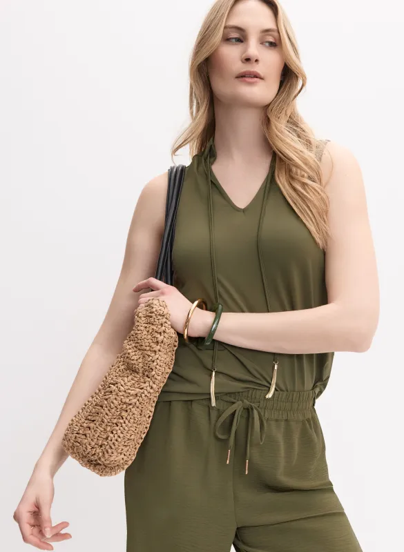 Chain Tassel Embellished Top sold by Melanie Lyne