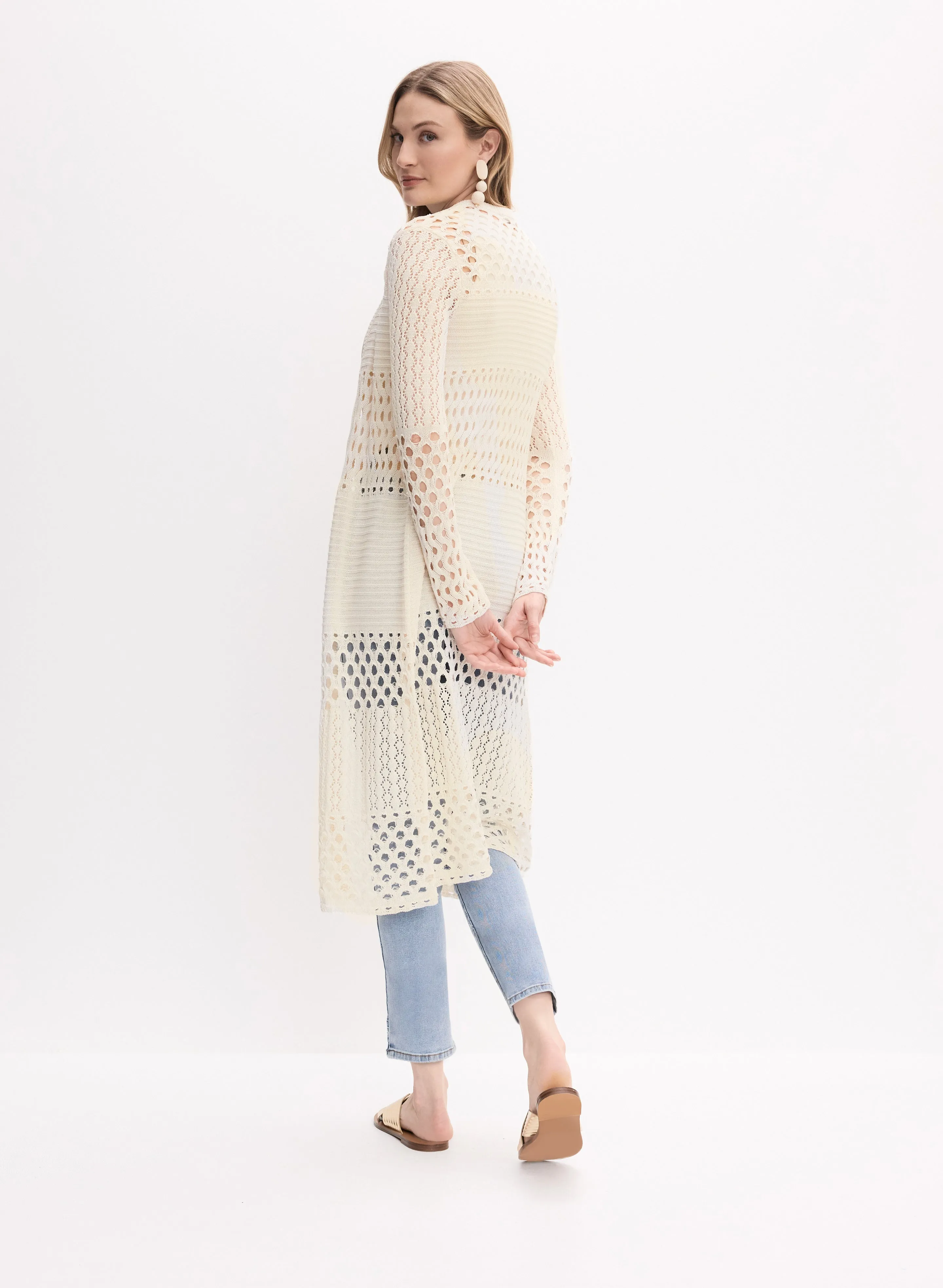 Mixed Weave Cardigan sold by Melanie Lyne product image thumbnail 3