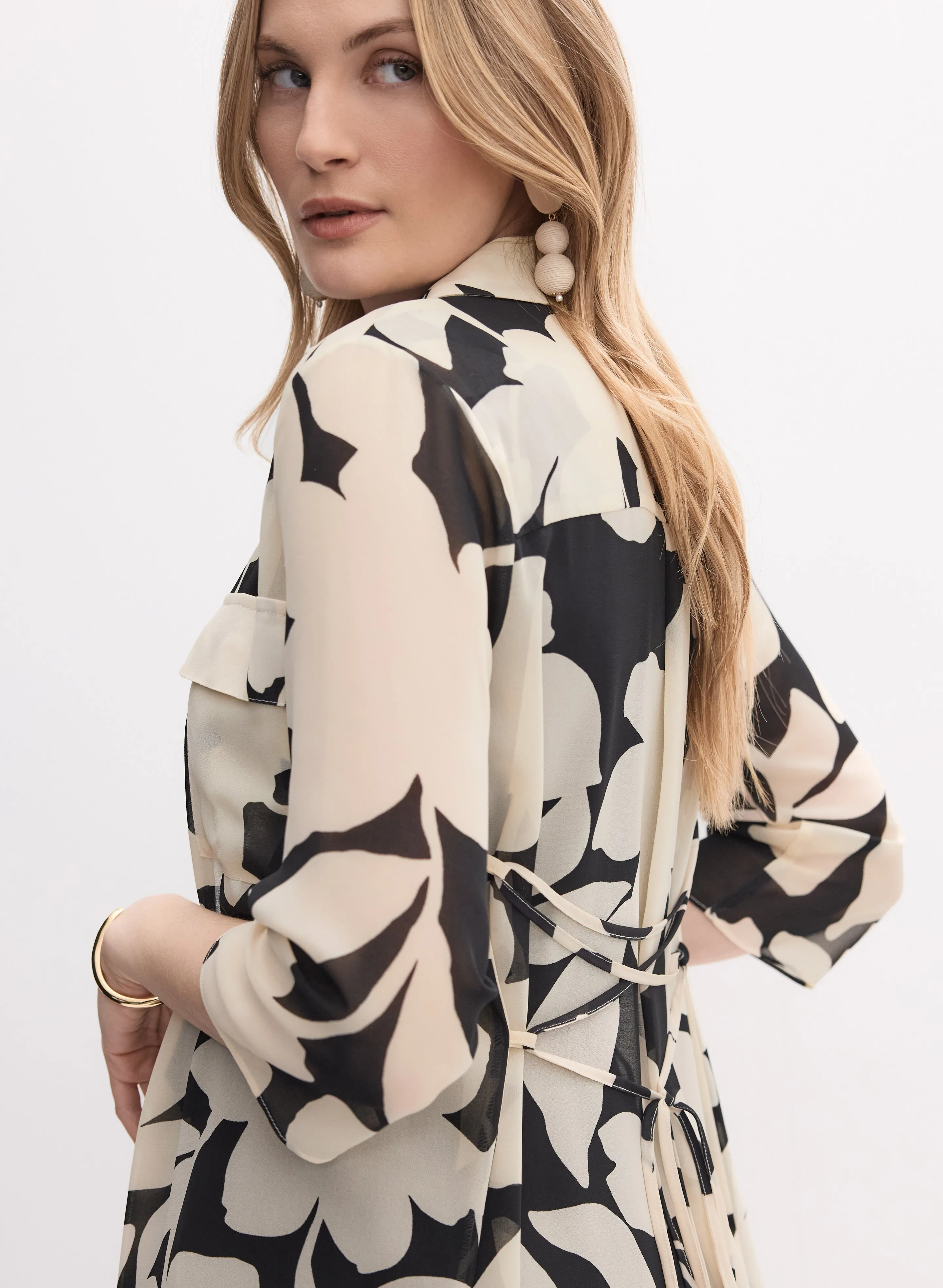 Chiffon Tunic Blouse sold by Melanie Lyne product image thumbnail 3