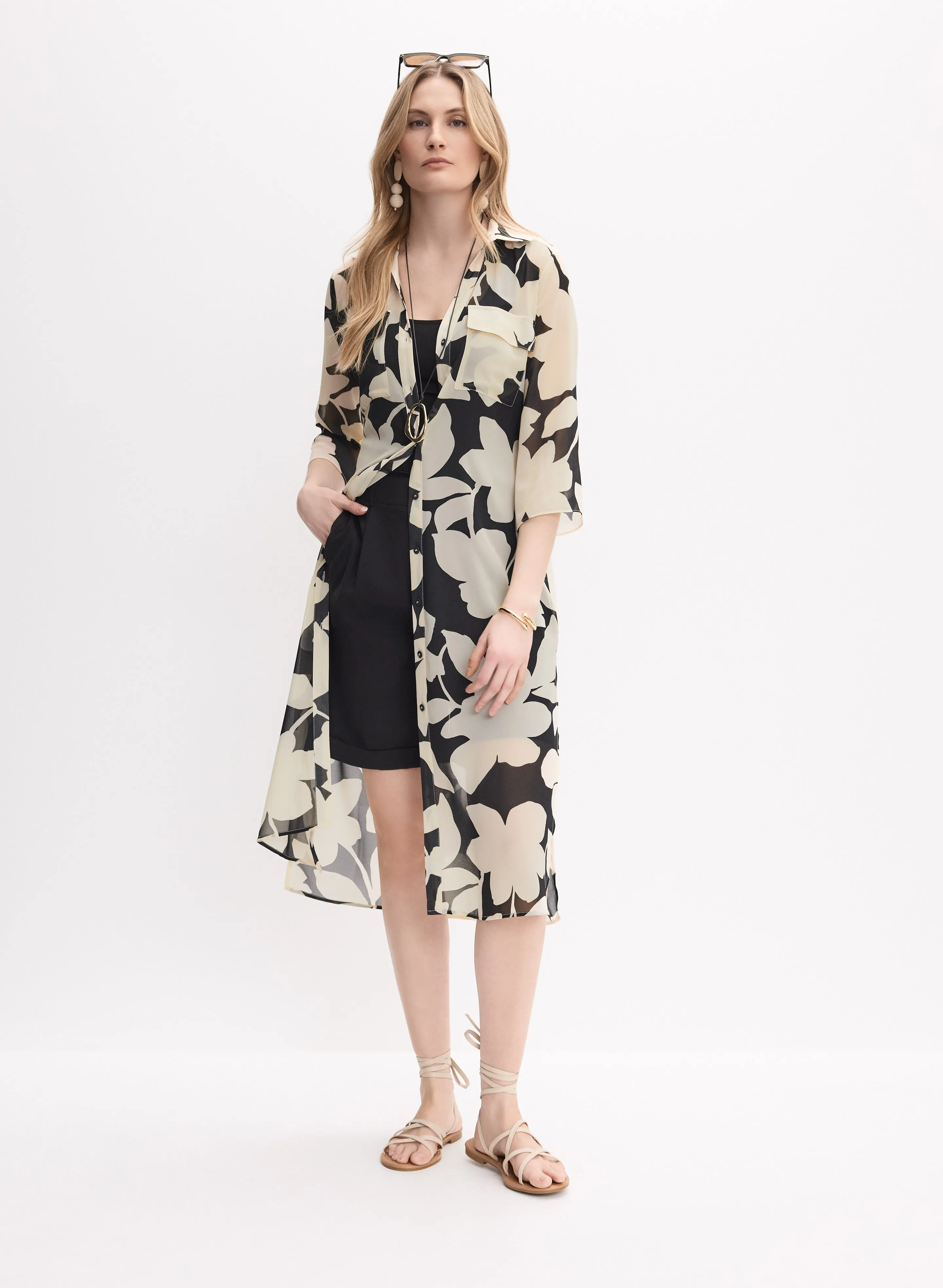 Chiffon Tunic Blouse sold by Melanie Lyne