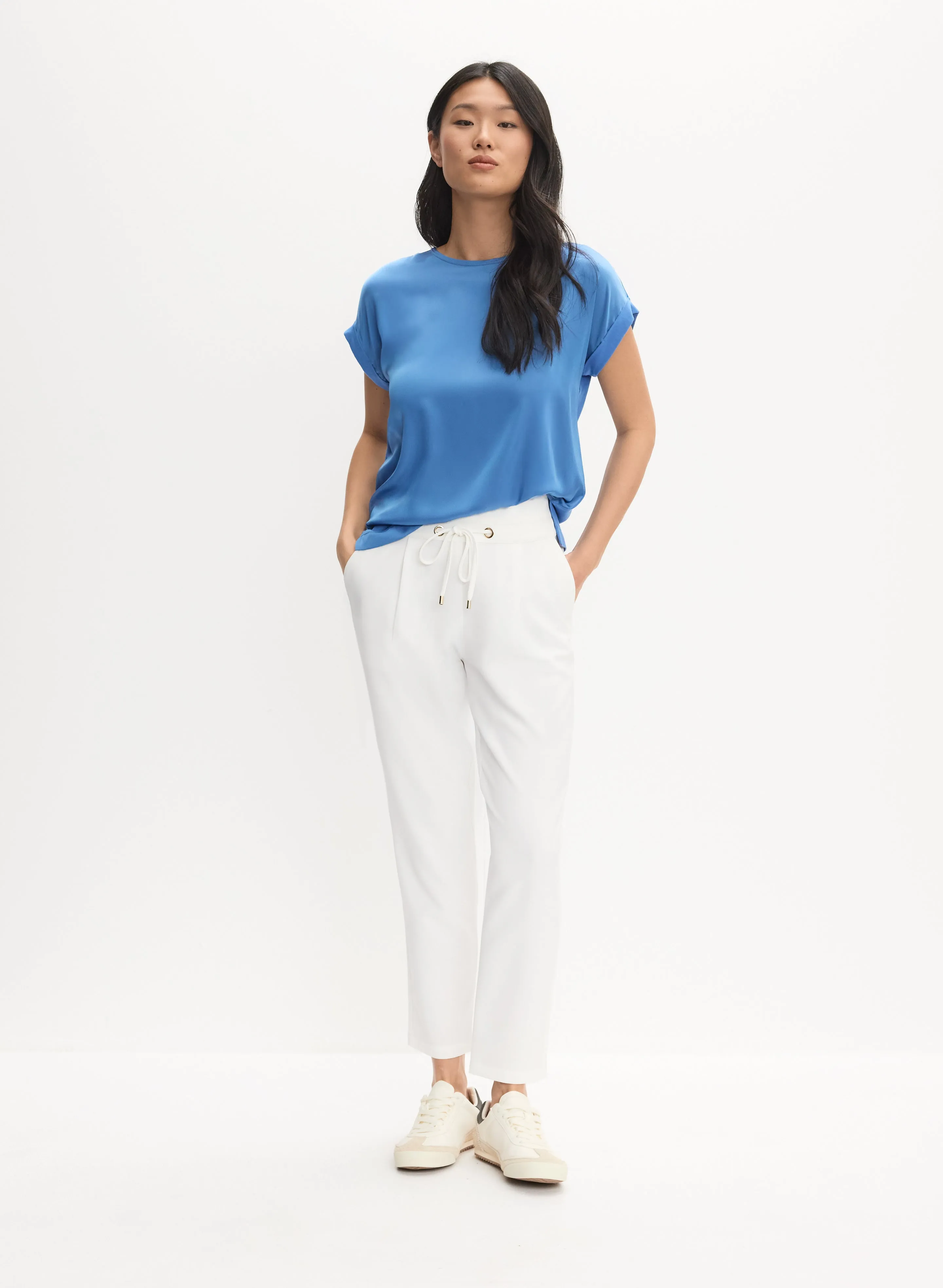 Mixed Satin Top sold by Melanie Lyne product image thumbnail 3