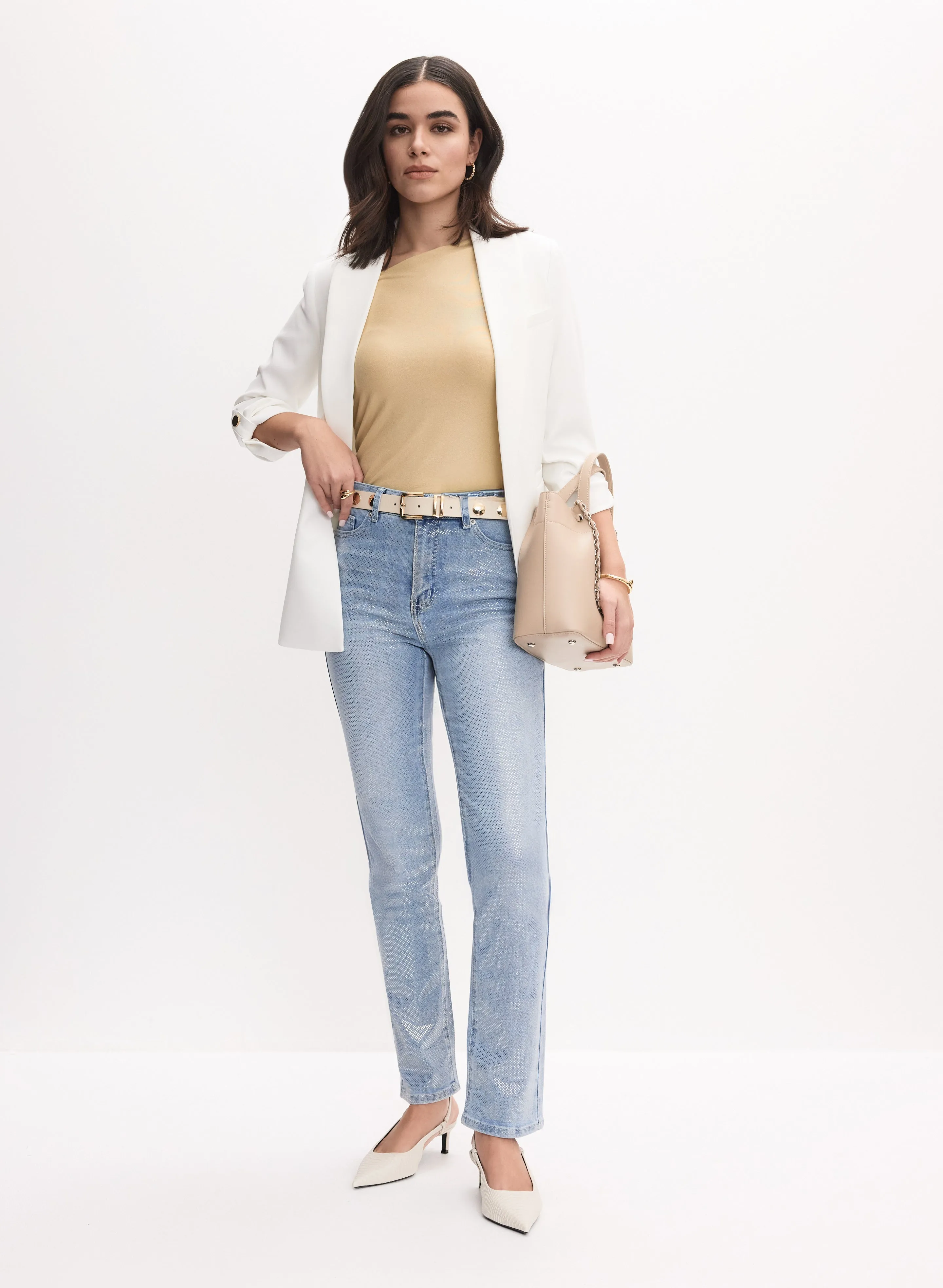 Foil Dot Jeans sold by Melanie Lyne product image thumbnail 4