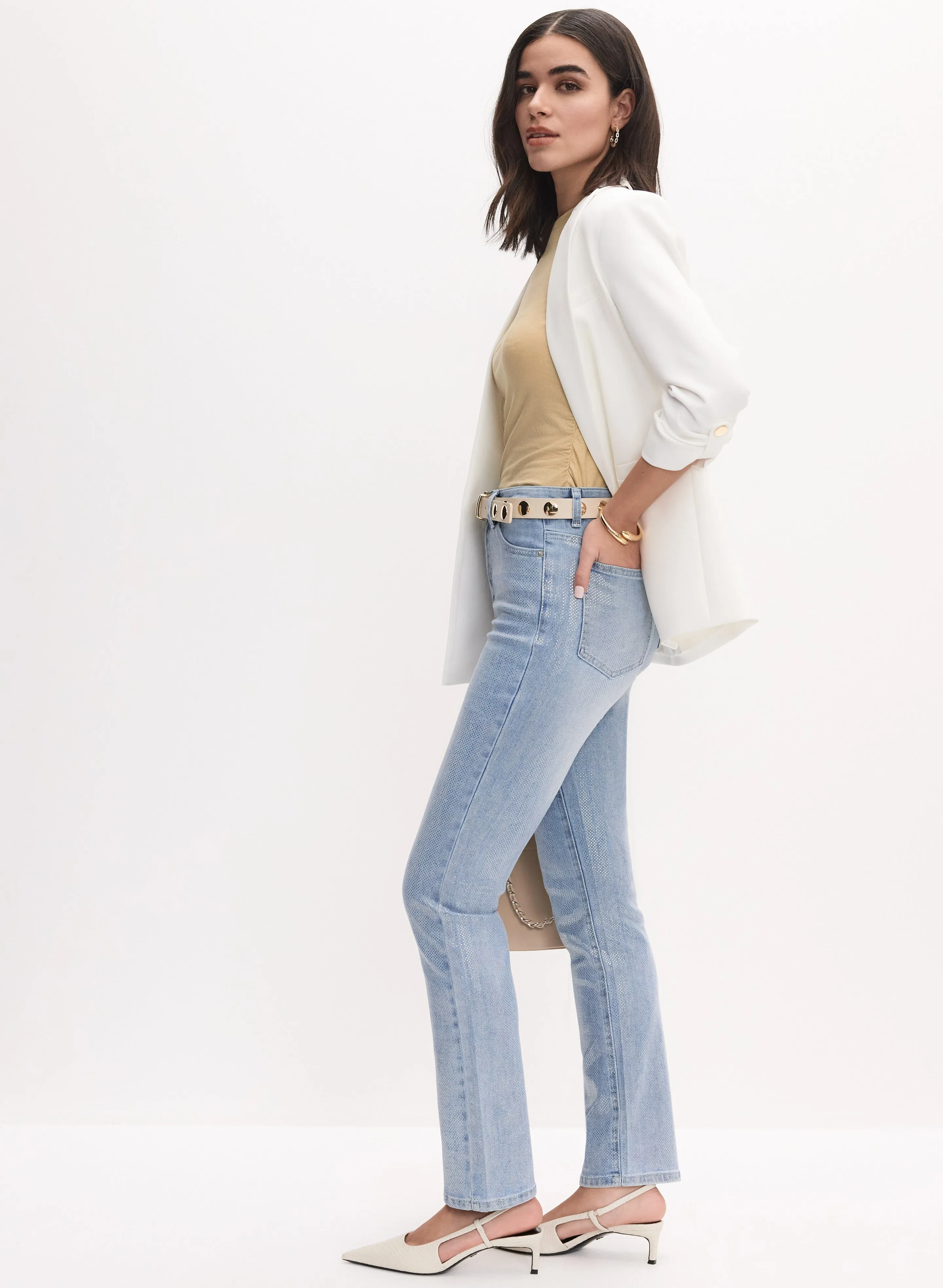 Foil Dot Jeans sold by Melanie Lyne product image thumbnail 2